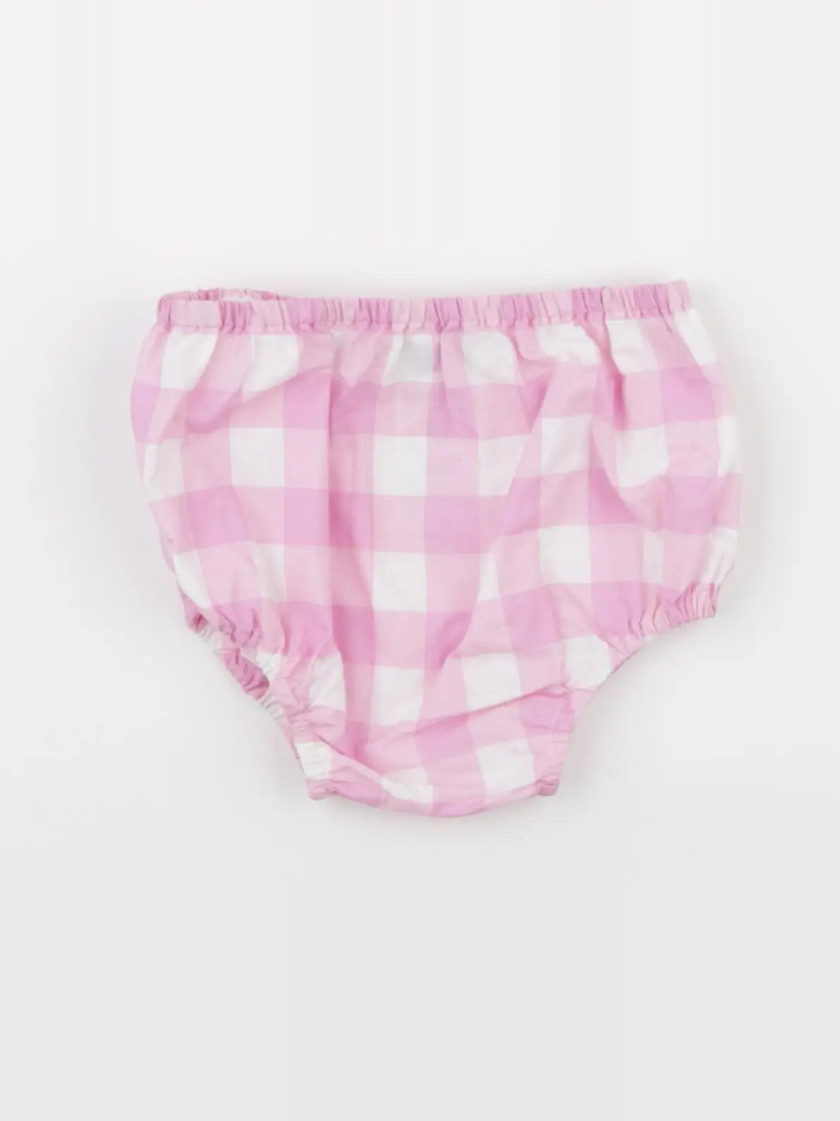 Jacadi - bloomer blanc, rose - 6 mois