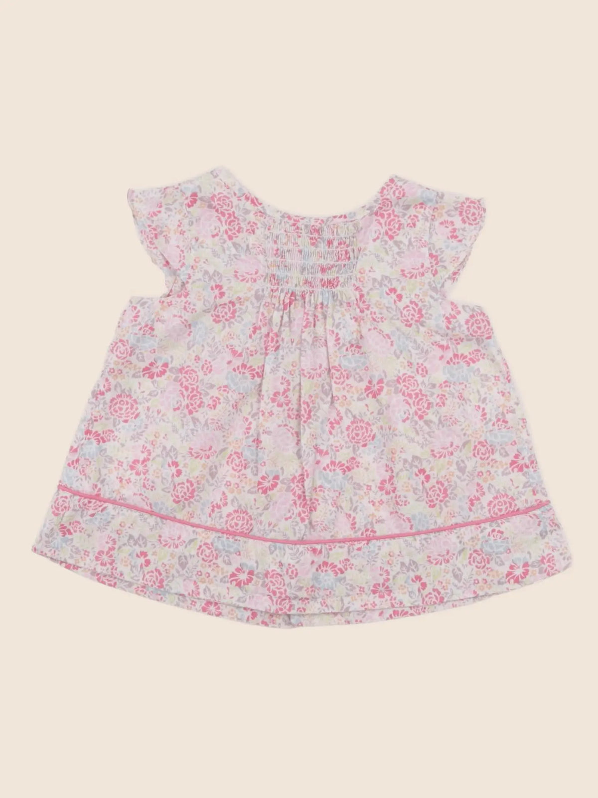 Jacadi - robe liberty multicolore - 6 mois