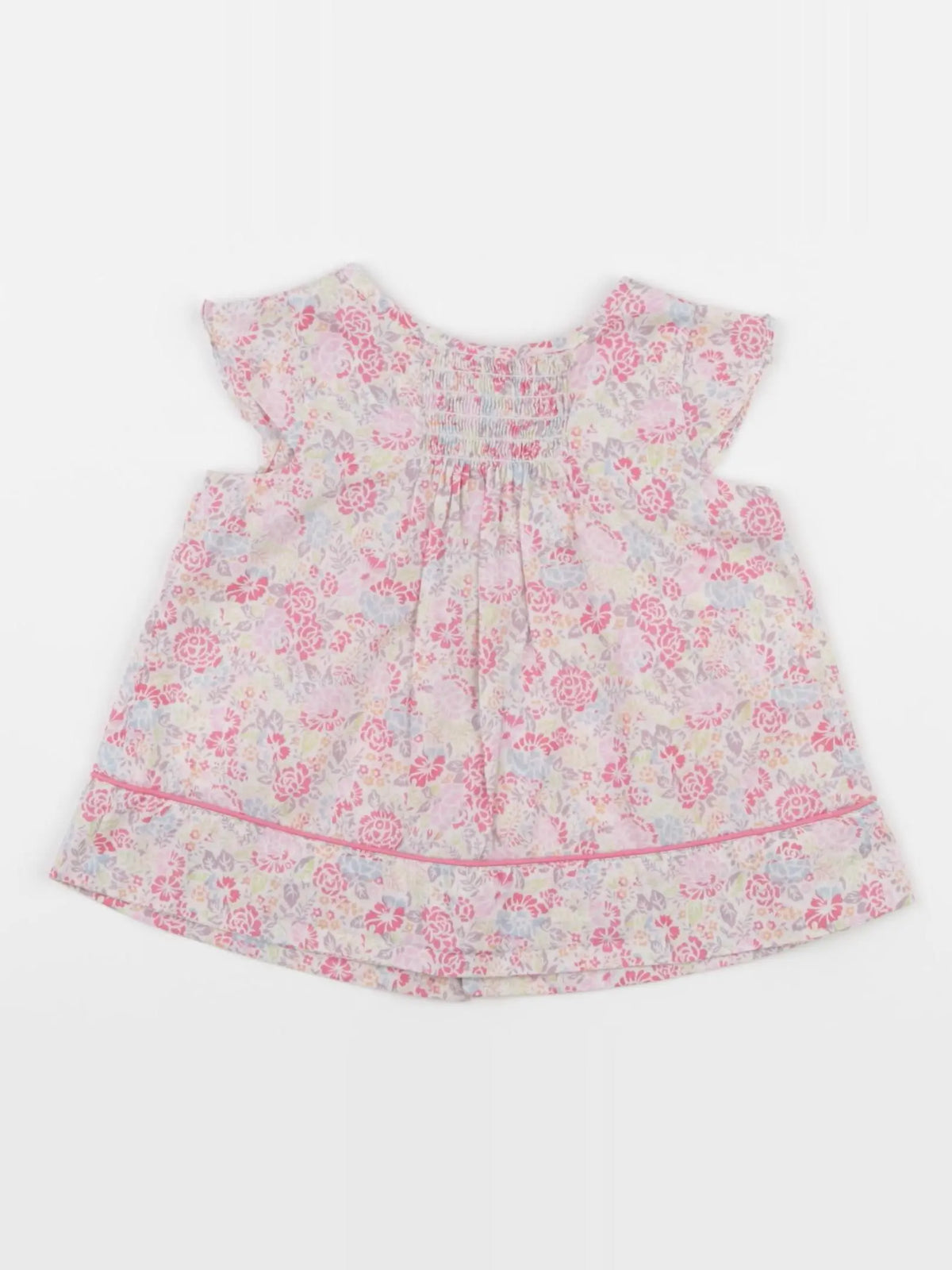 Jacadi - robe liberty multicolore - 6 mois
