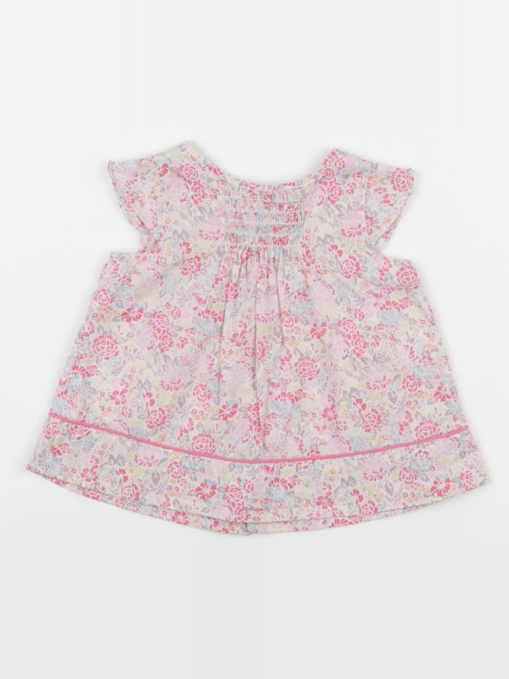 Jacadi - robe liberty multicolore - 6 mois