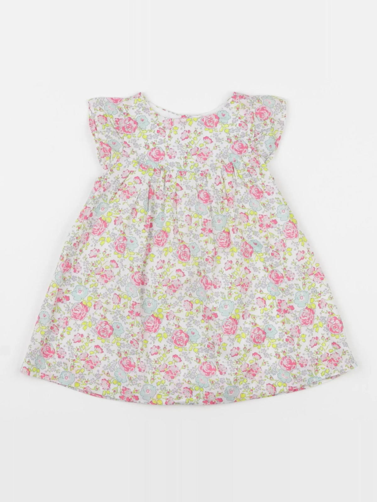 Jacadi - robe liberty multicolore - 6 mois