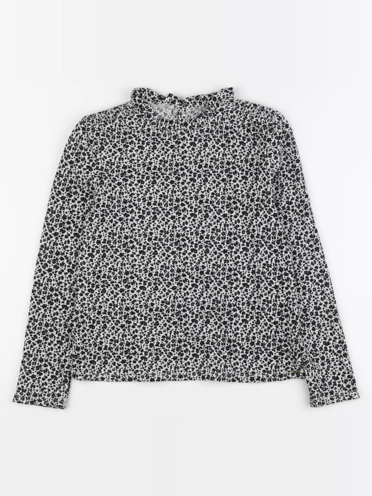 IKKS - blouse blanc, noir - 8 ans