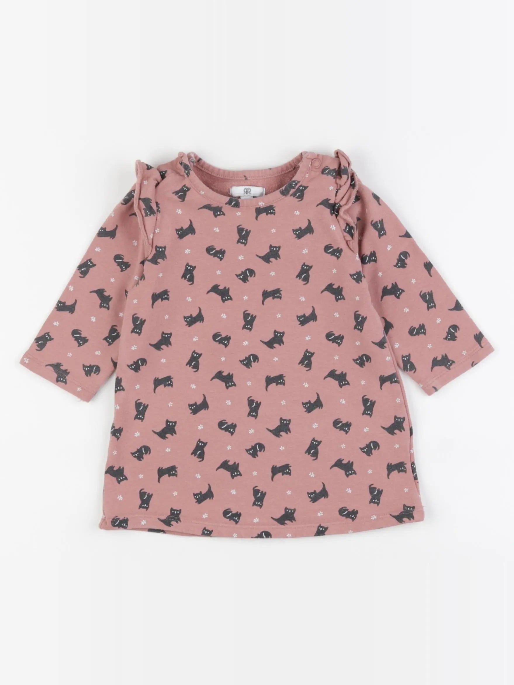 La Redoute - robe rose - 6 mois