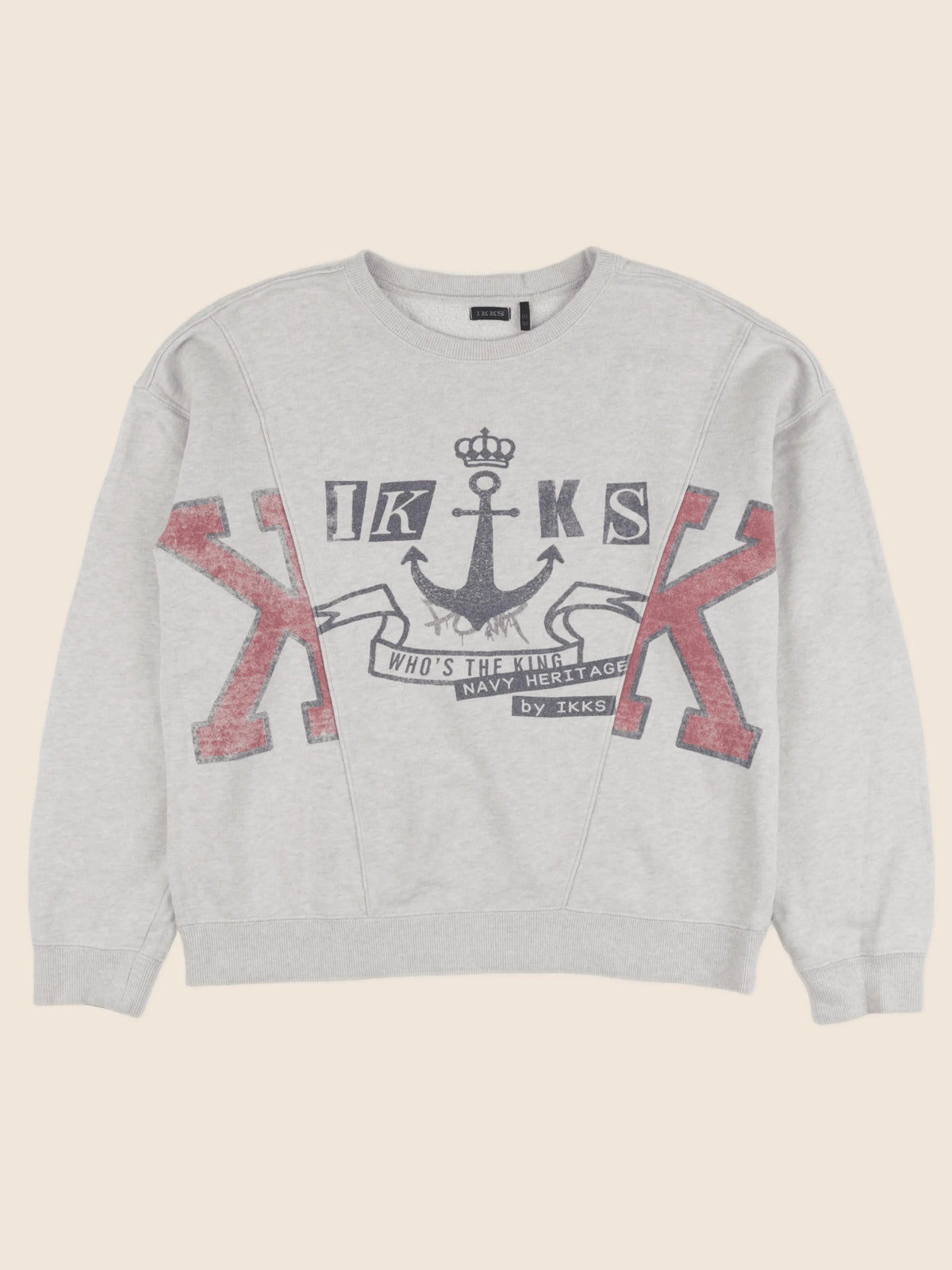 IKKS - sweat beige - 14 ans