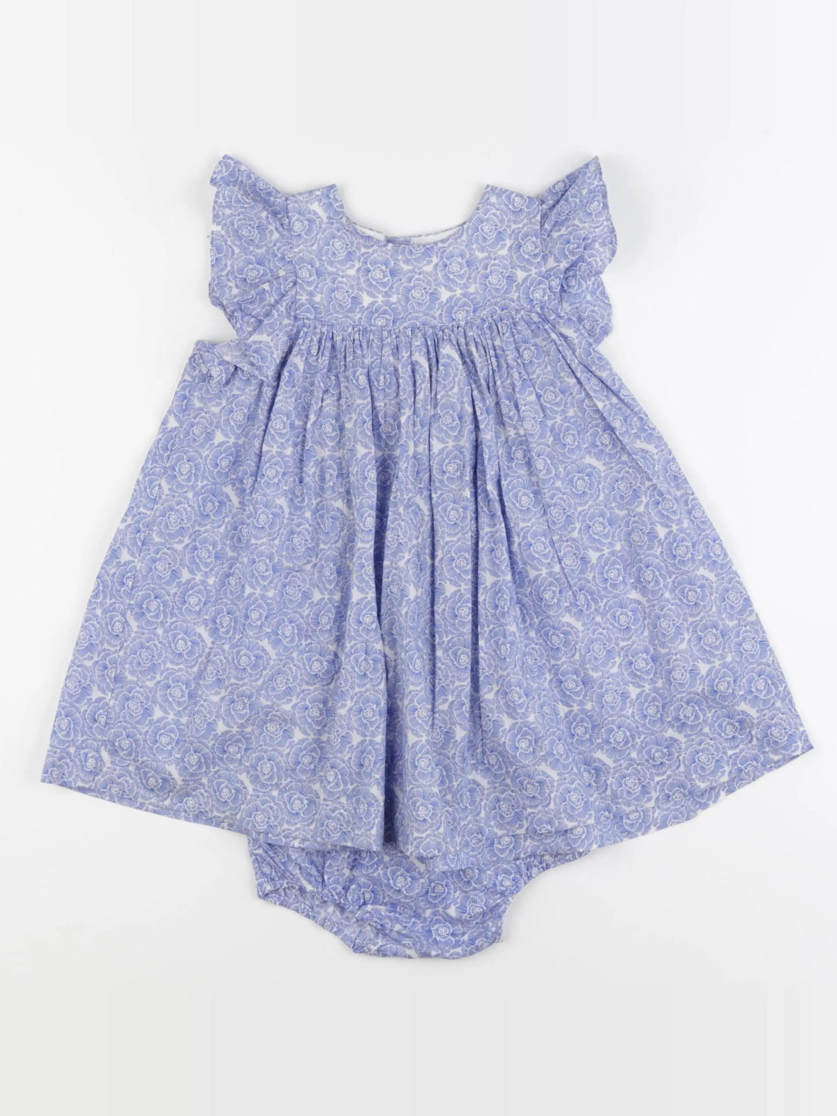Jacadi - robe bleu, blanc - 24 mois