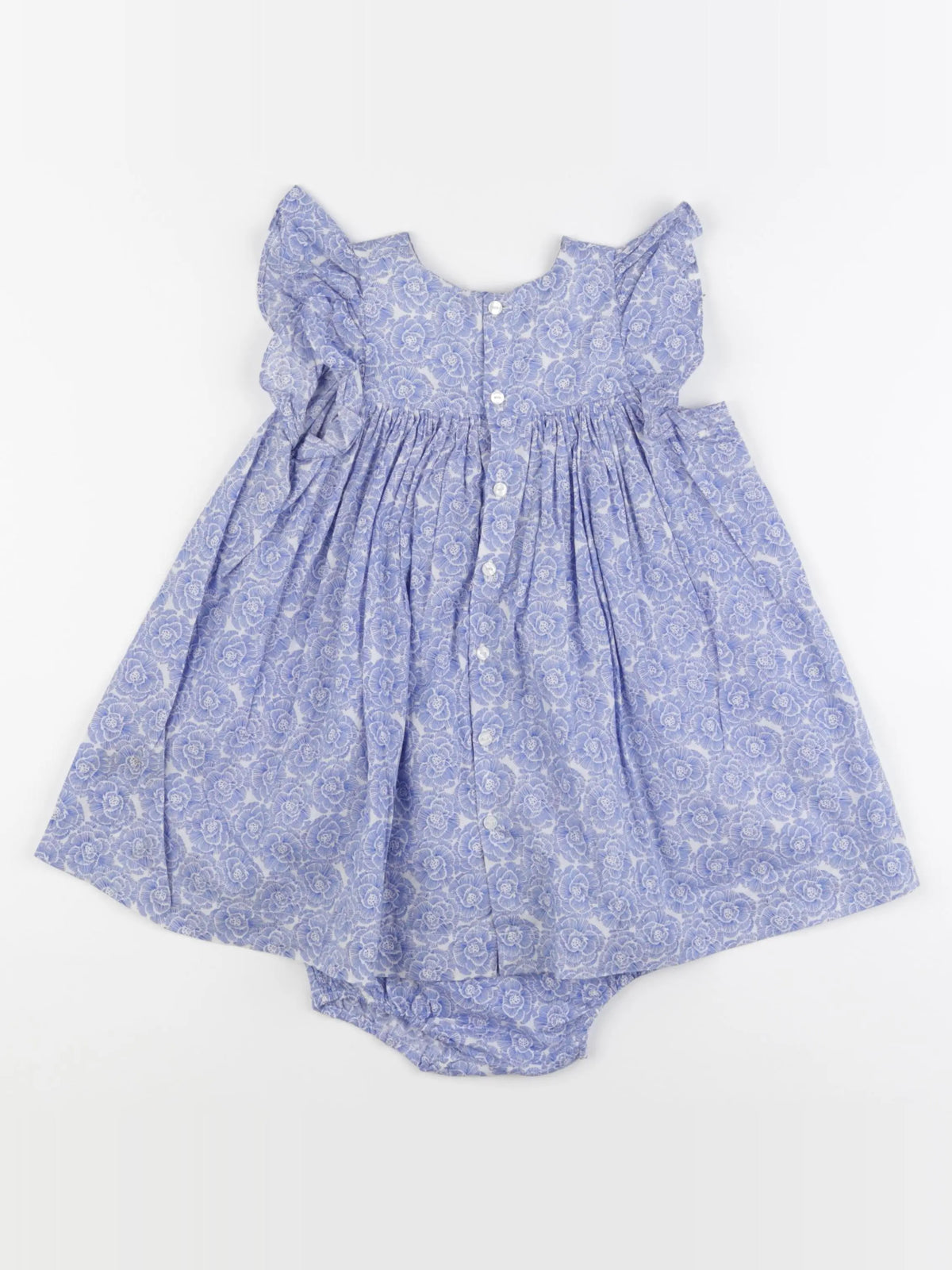 Jacadi - robe bleu, blanc - 24 mois