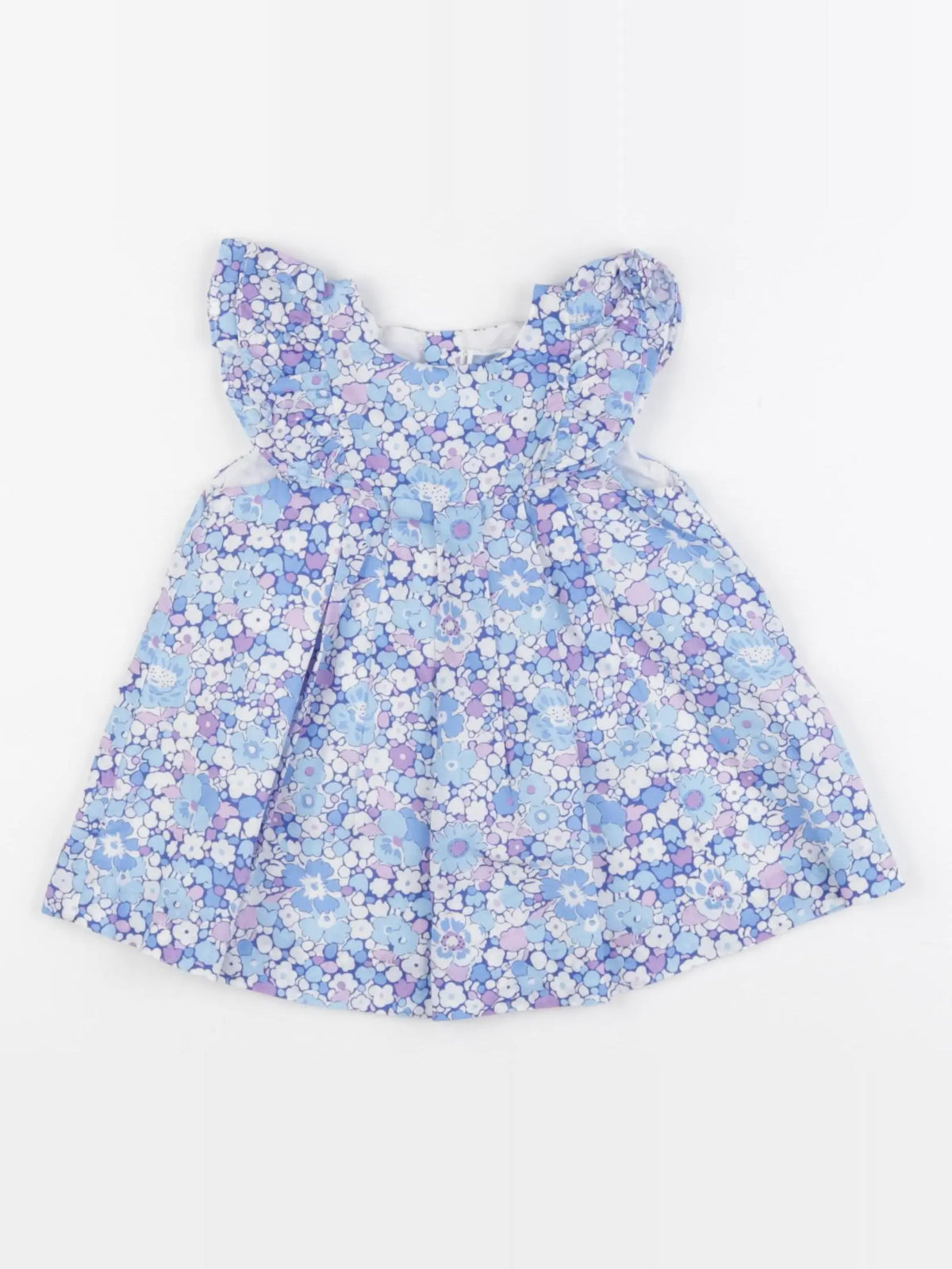 Jacadi - robe liberty bleu - 6 mois