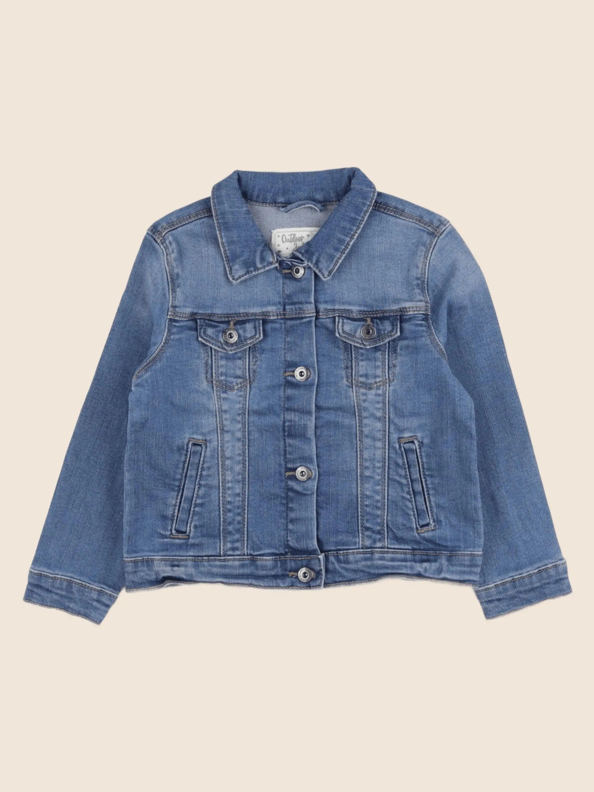 Vertbaudet - veste bleu - 4 ans