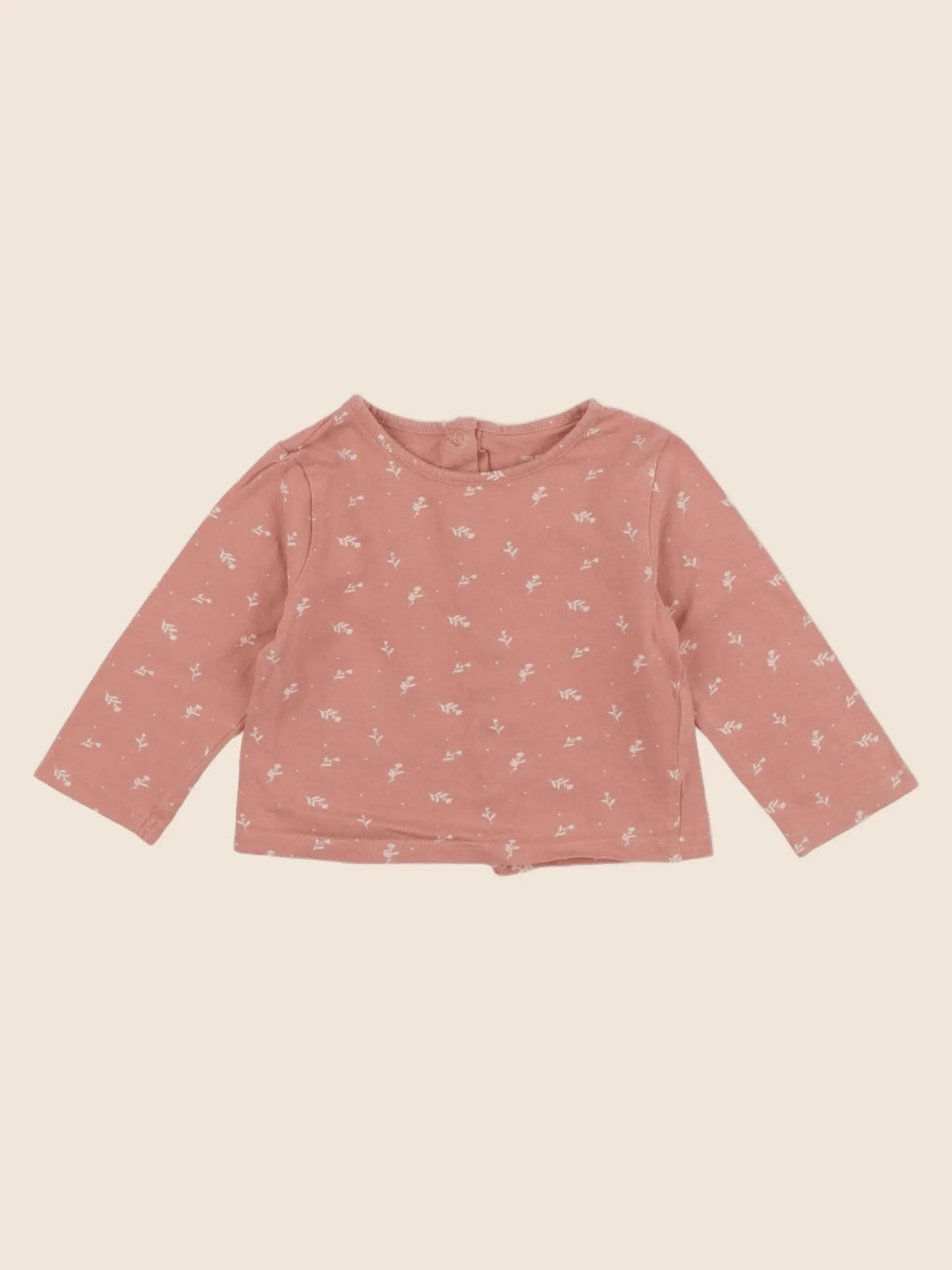 Vertbaudet - tee-shirt rose - 6 mois