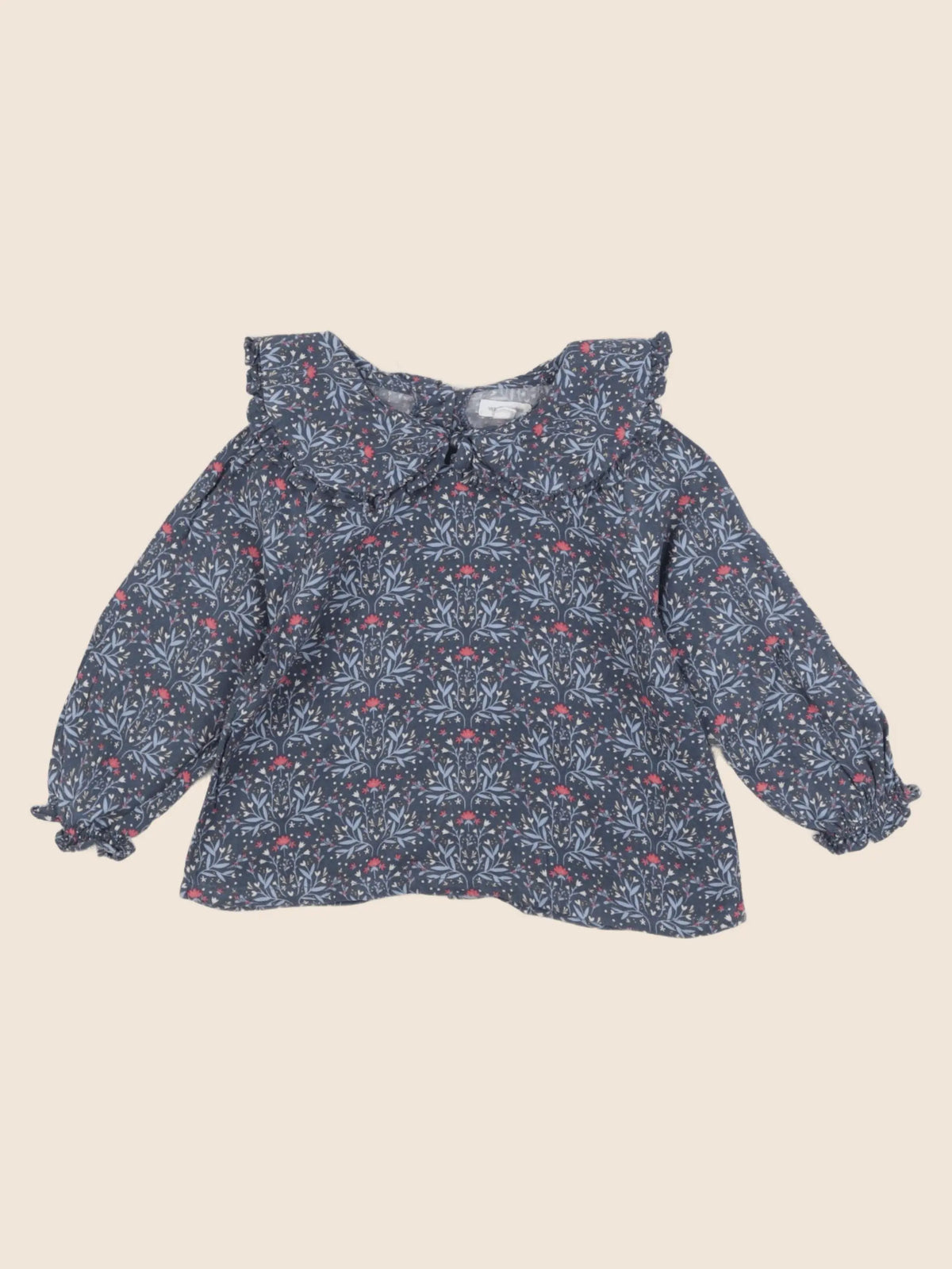 Vertbaudet - blouse bleu - 18 mois