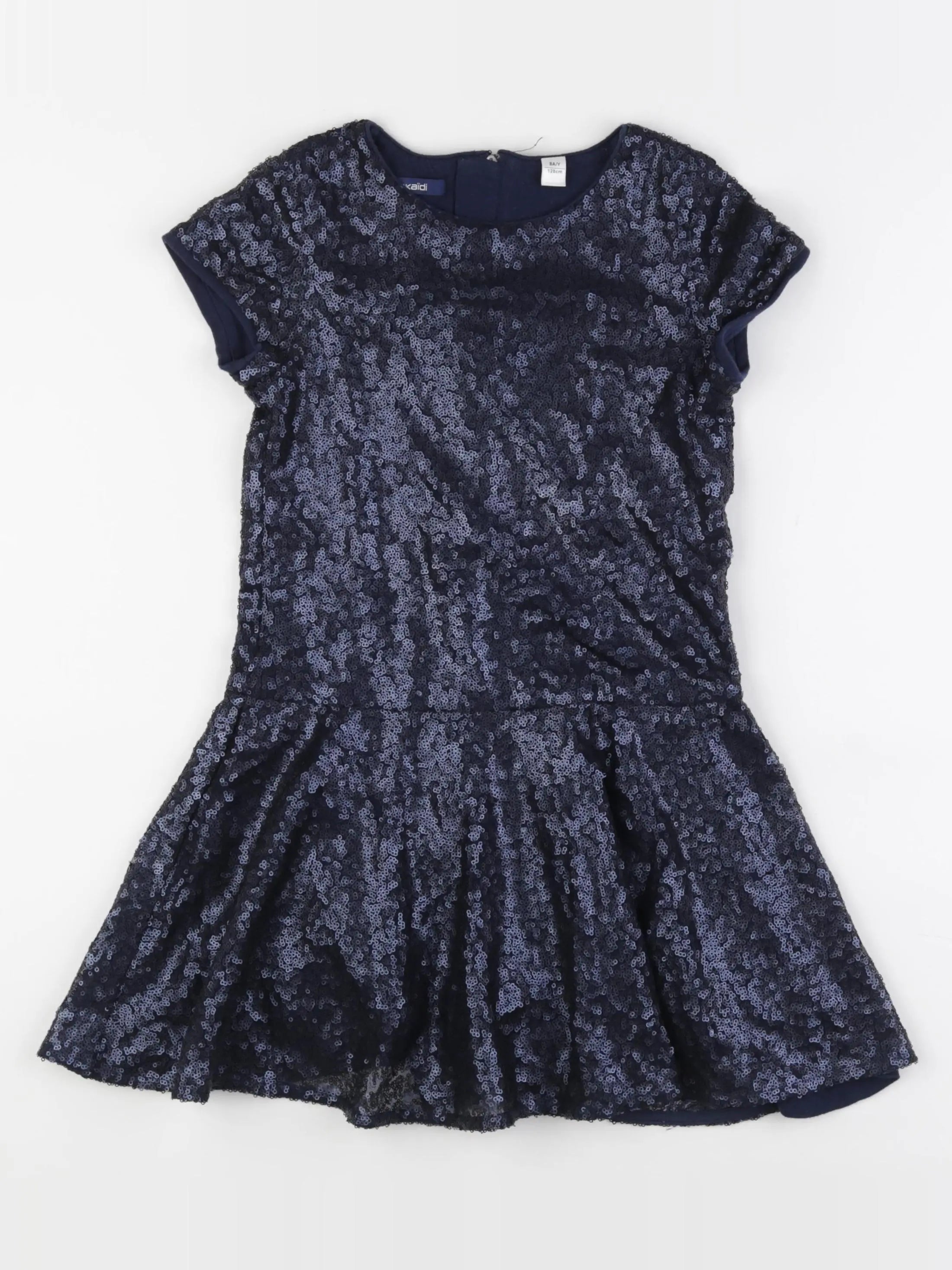 Okaidi - robe bleu - 8 ans