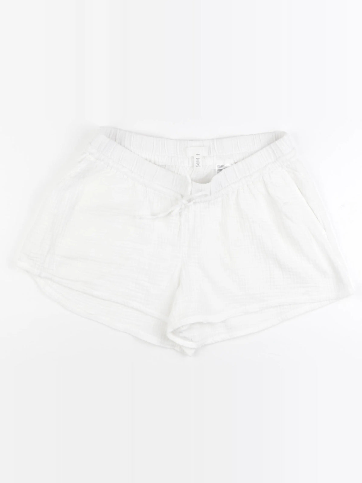 H&M - short grossesse blanc - s