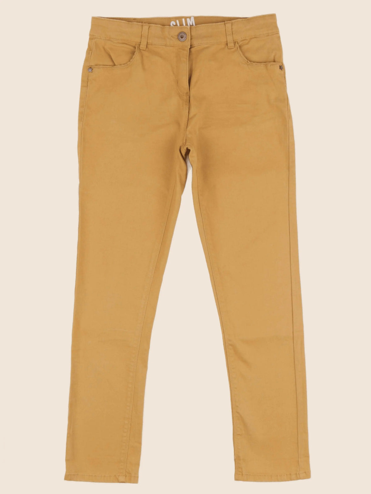 Vertbaudet - pantalon jaune - 10 ans