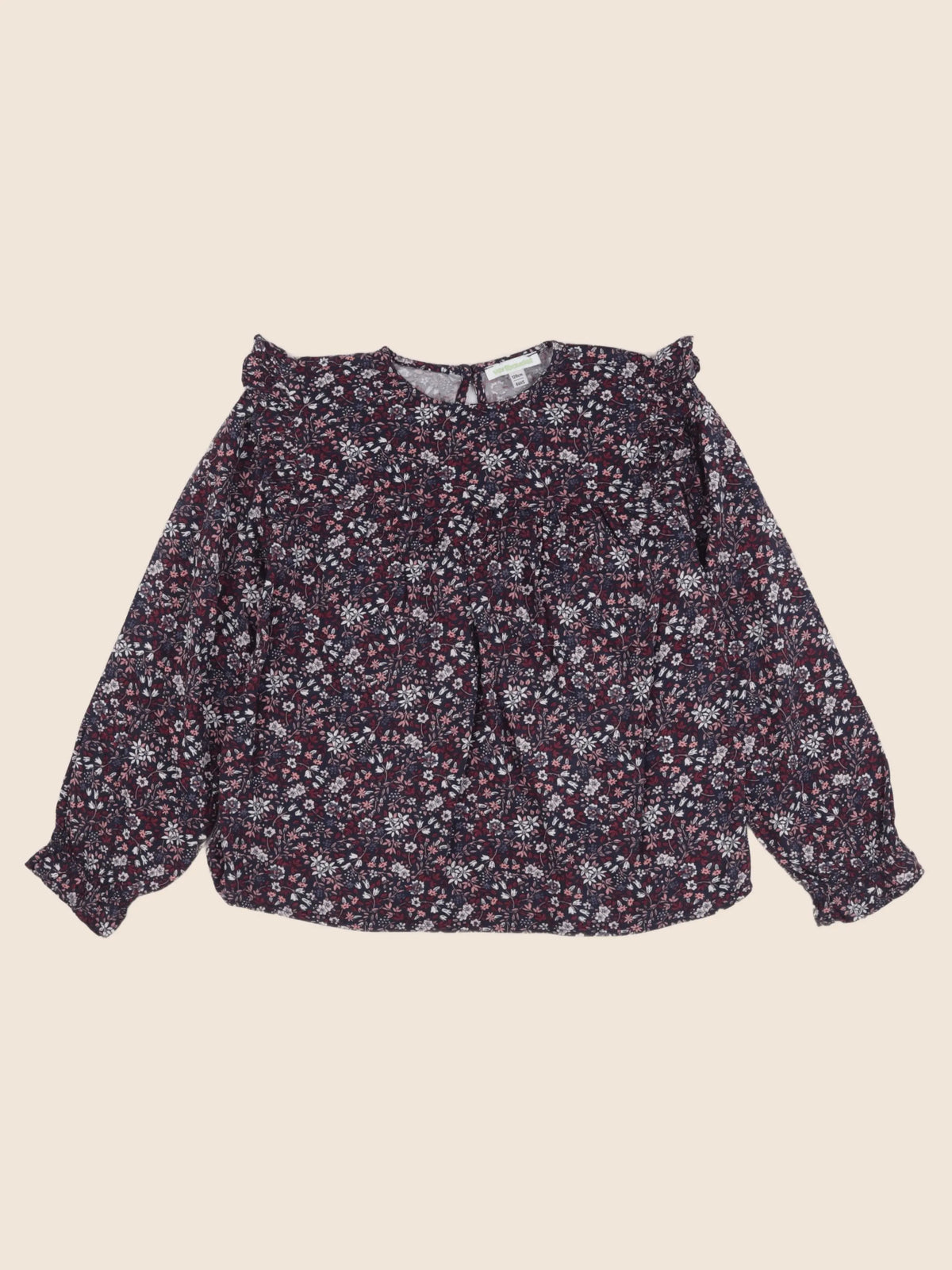 Vertbaudet - blouse bleu - 8 ans
