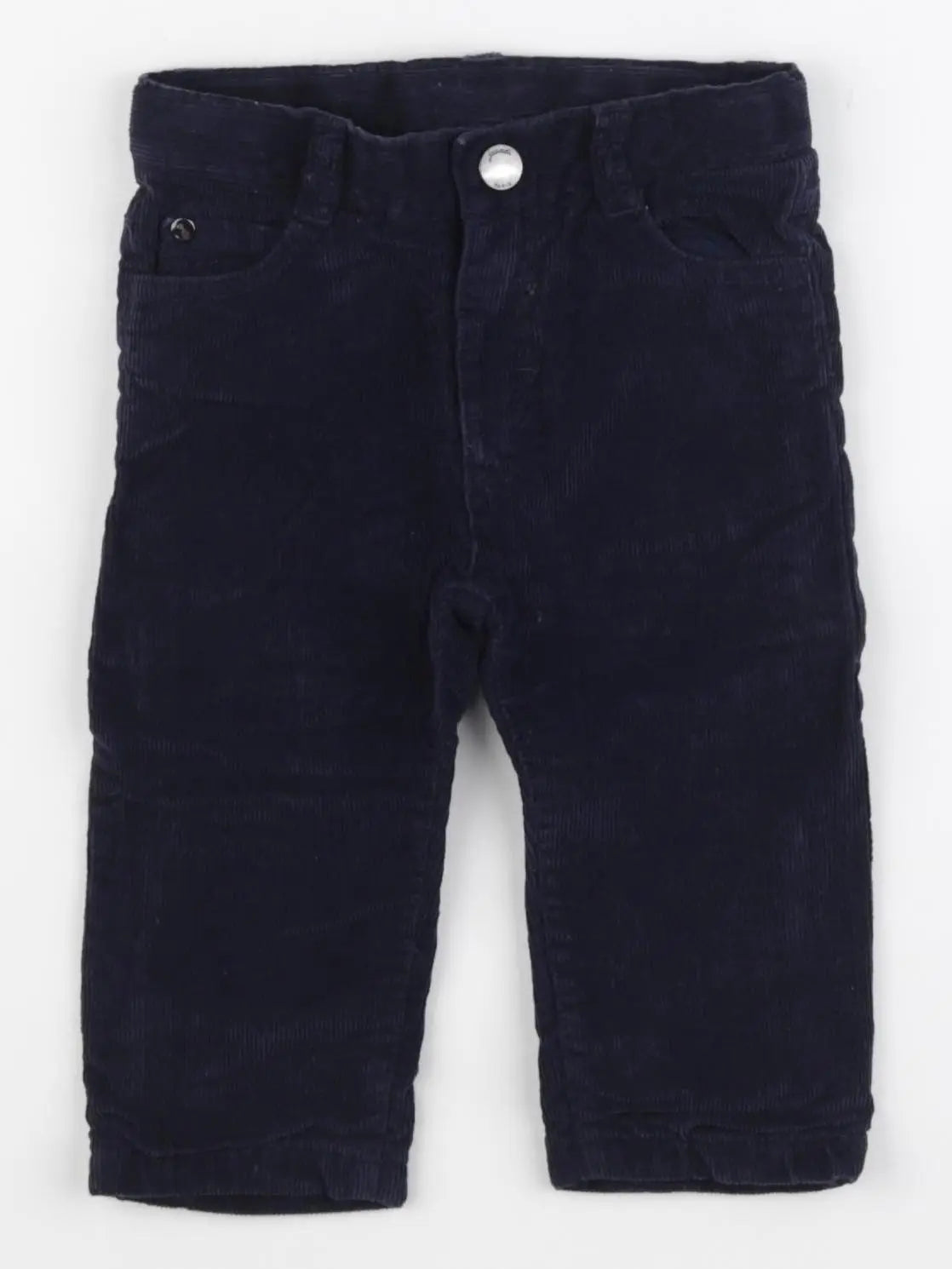 Jacadi - pantalon bleu - 12 mois