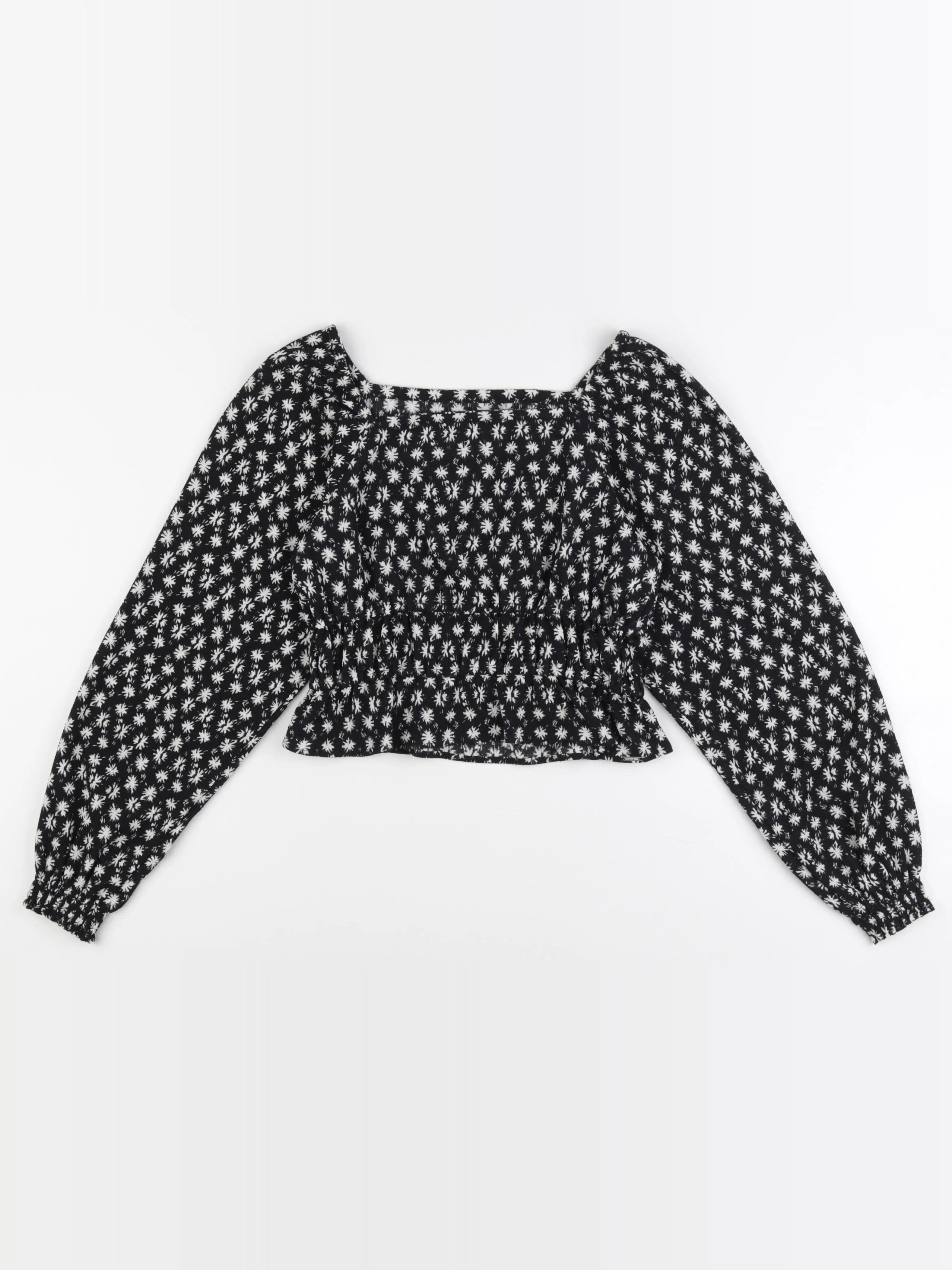 IKKS - blouse noir - 12 ans