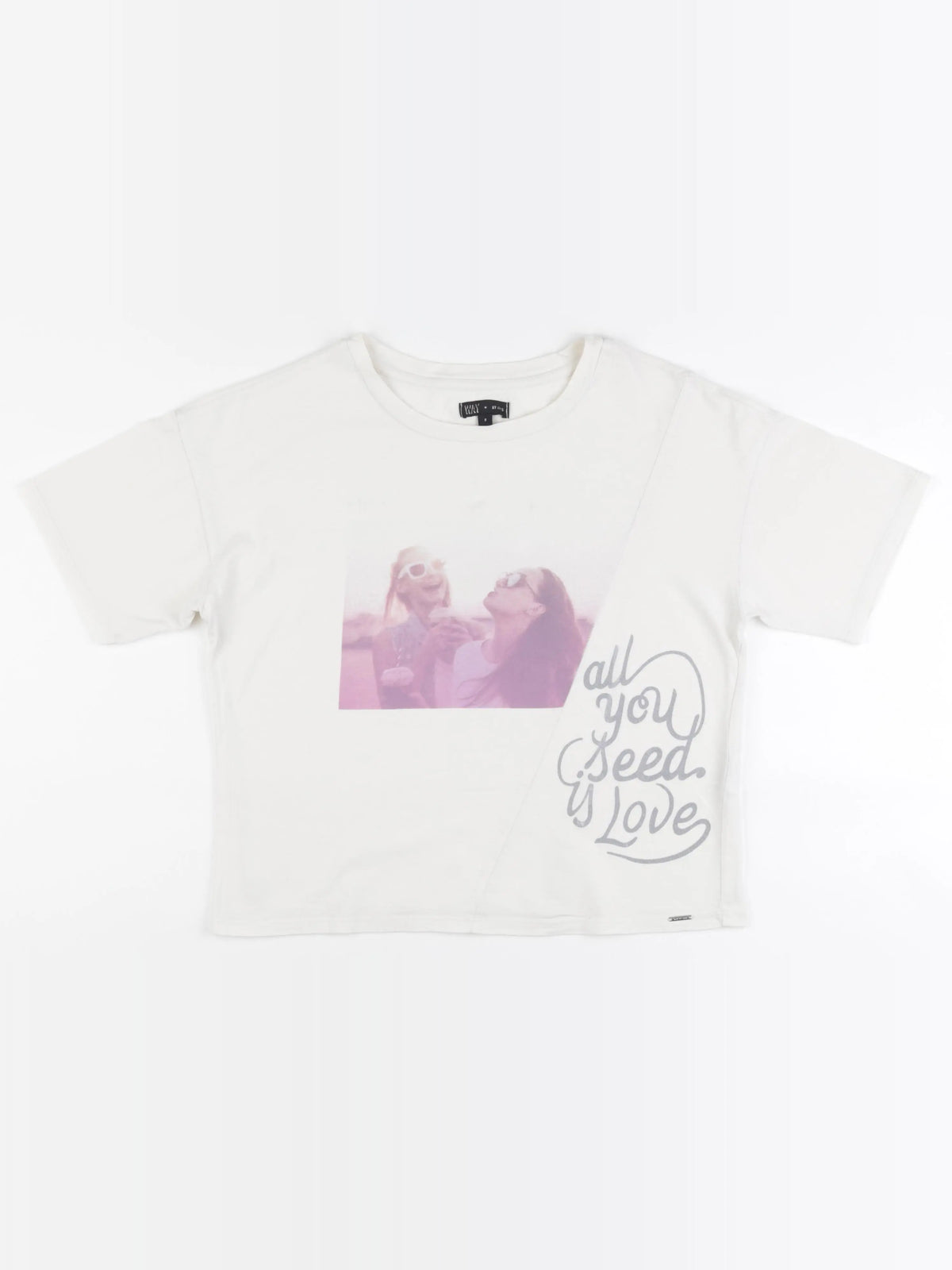 IKKS - tee-shirt beige - 14 ans