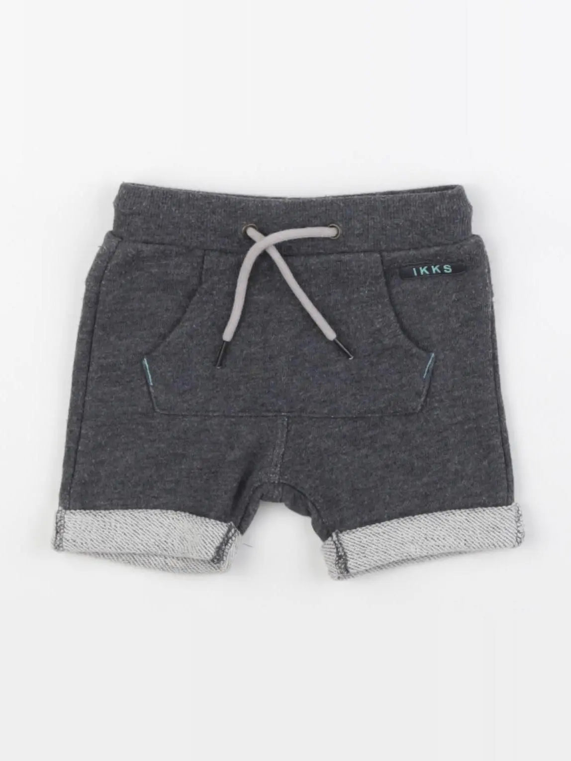 IKKS - short gris - 3 mois