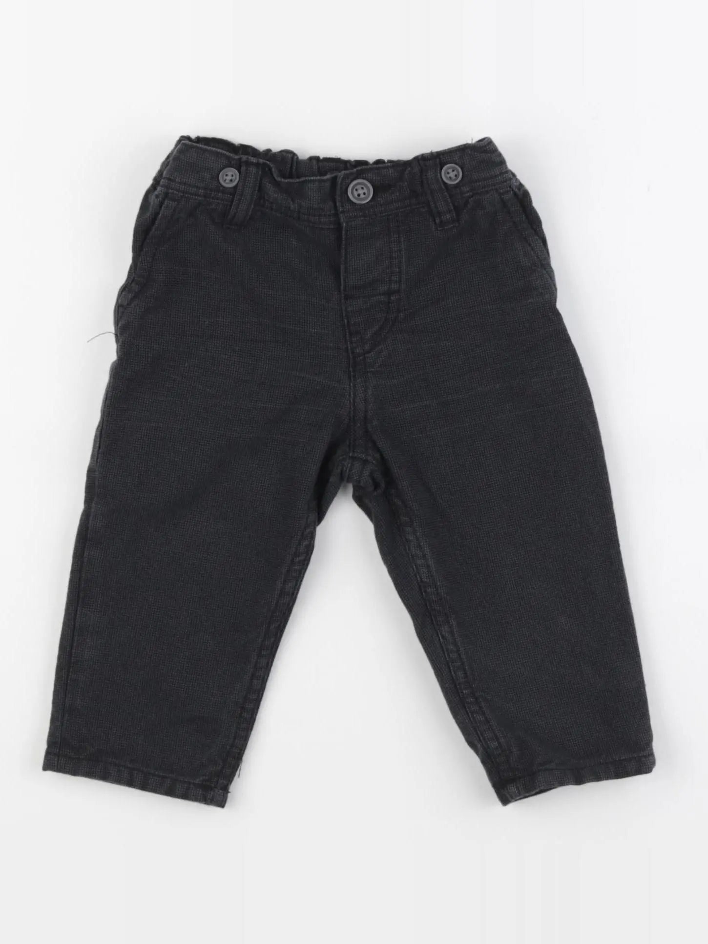 H&M - pantalon gris - 6/9 mois