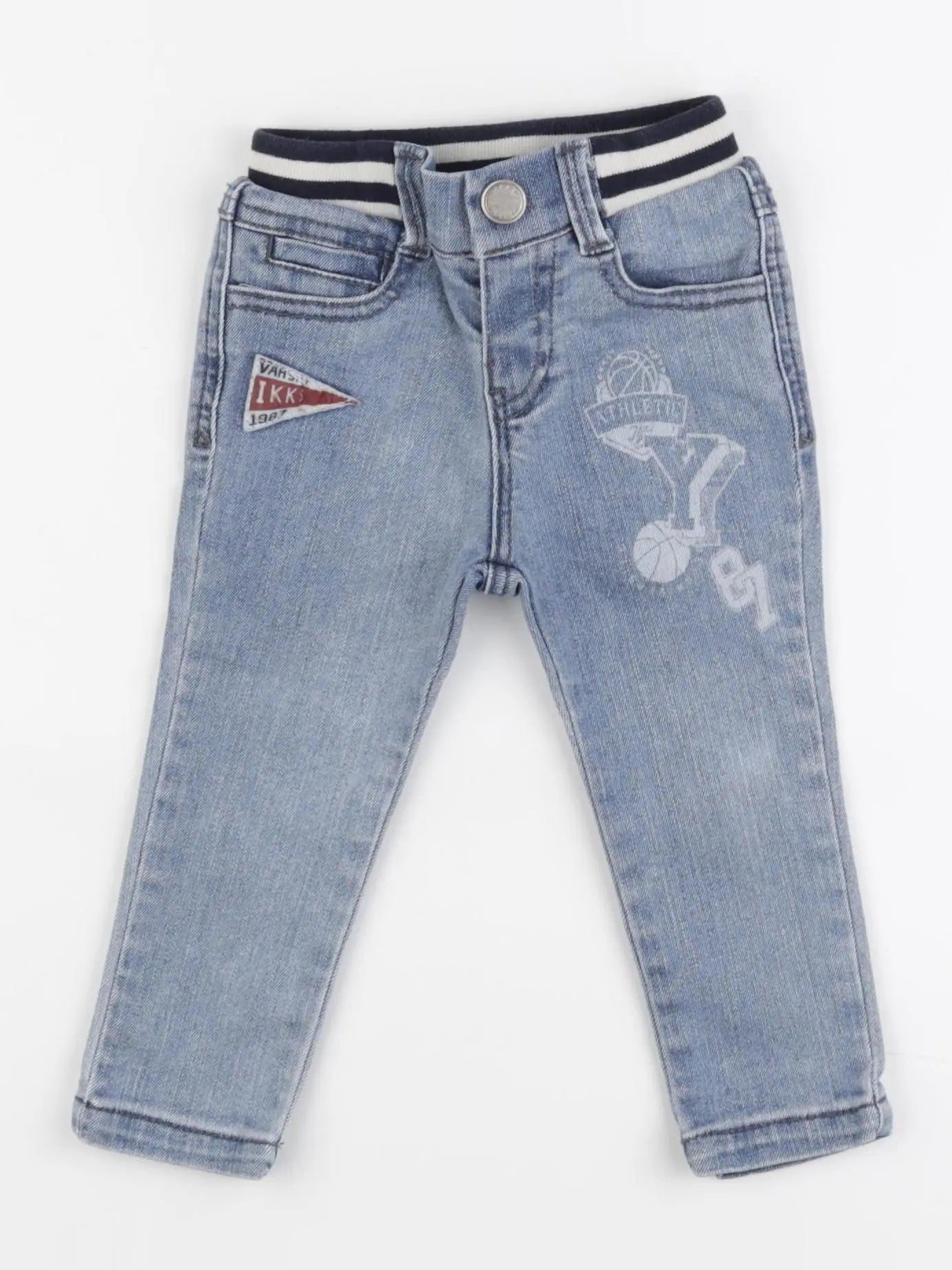 IKKS - jean bleu - 18 mois