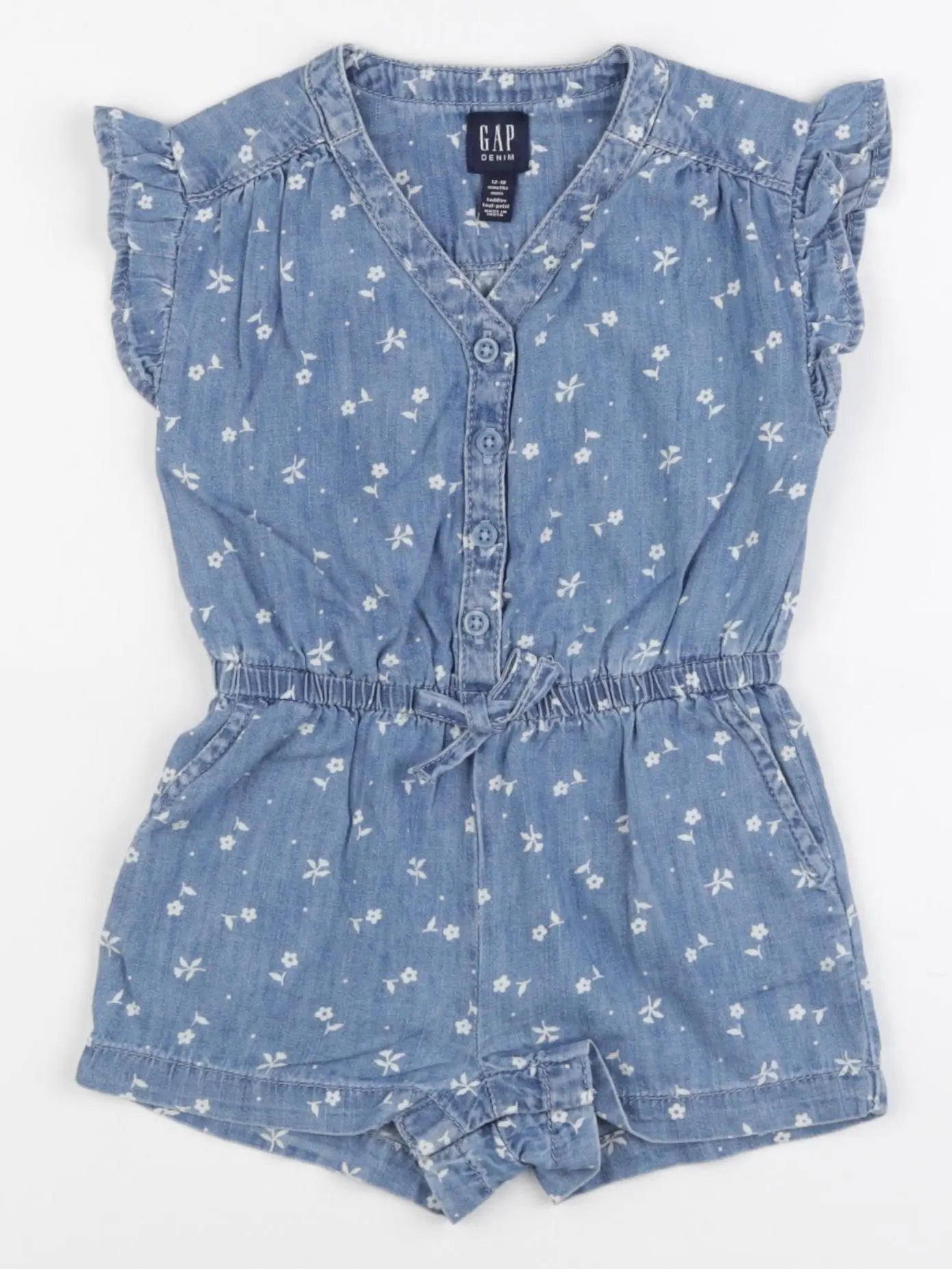 GAP - combinaison bleu - 12/18 mois