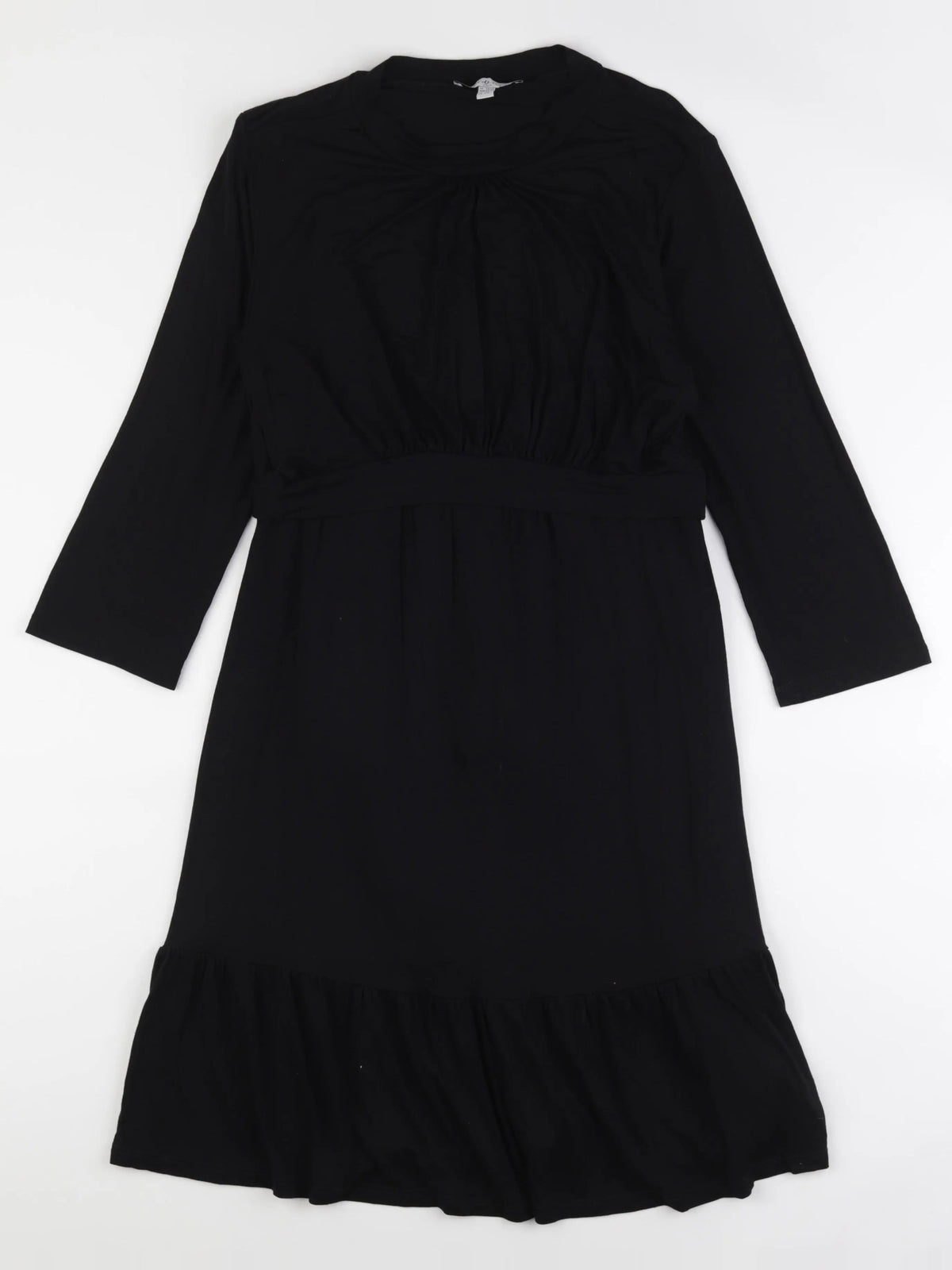Envie de fraise - robe grossesse, allaitement noir - 38 à 40
