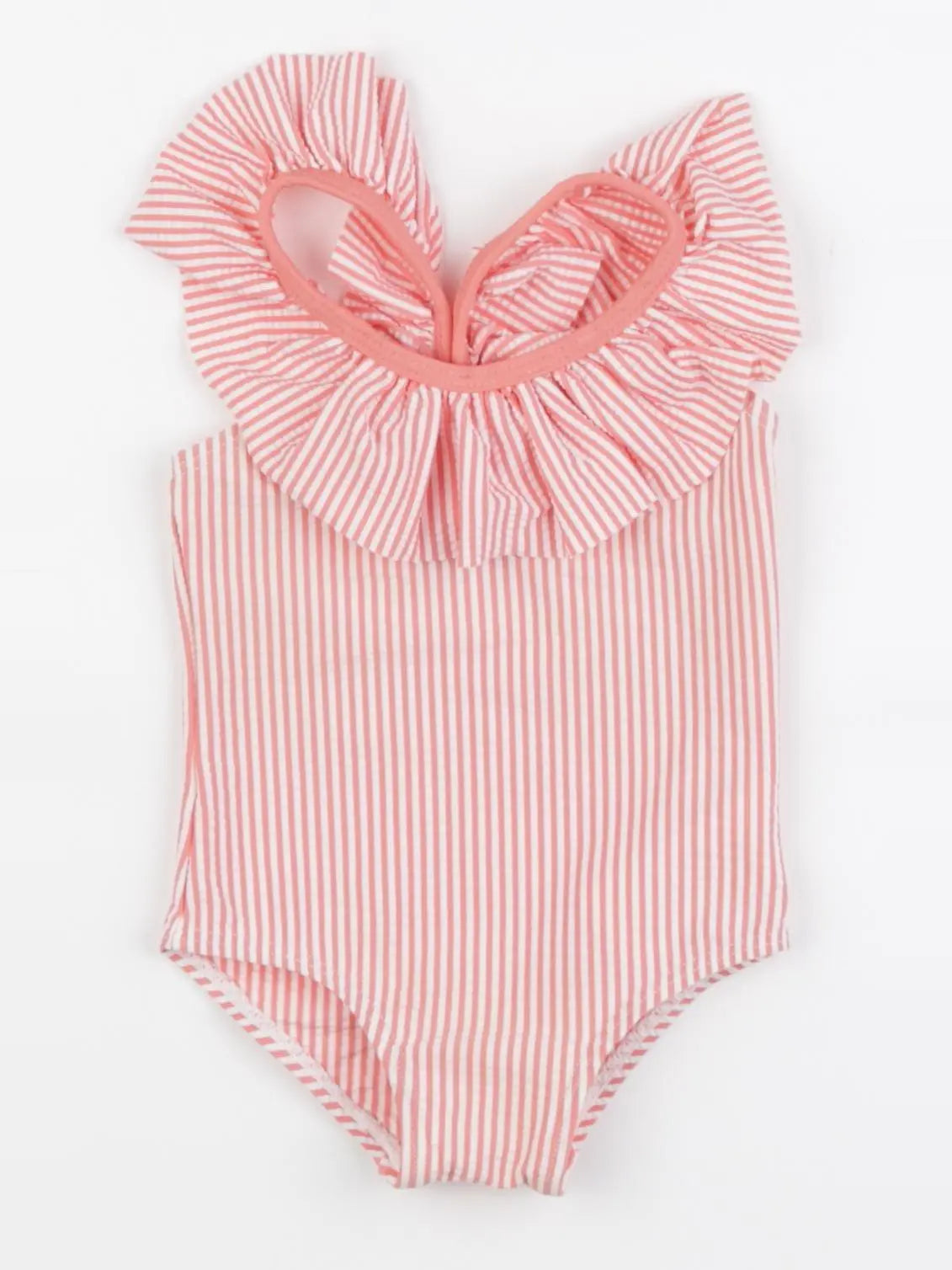 Vertbaudet - maillot de bain rose - 9 mois