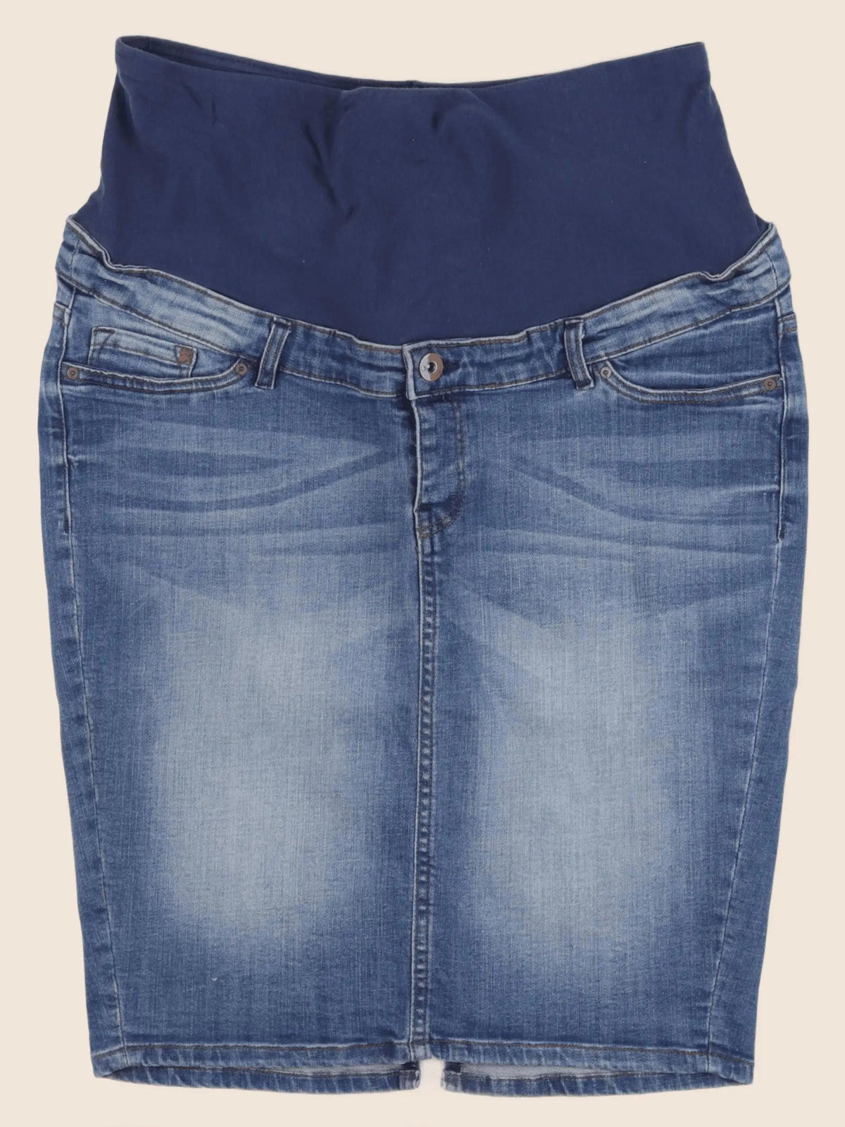 H&M - jupe grossesse bleu - 40