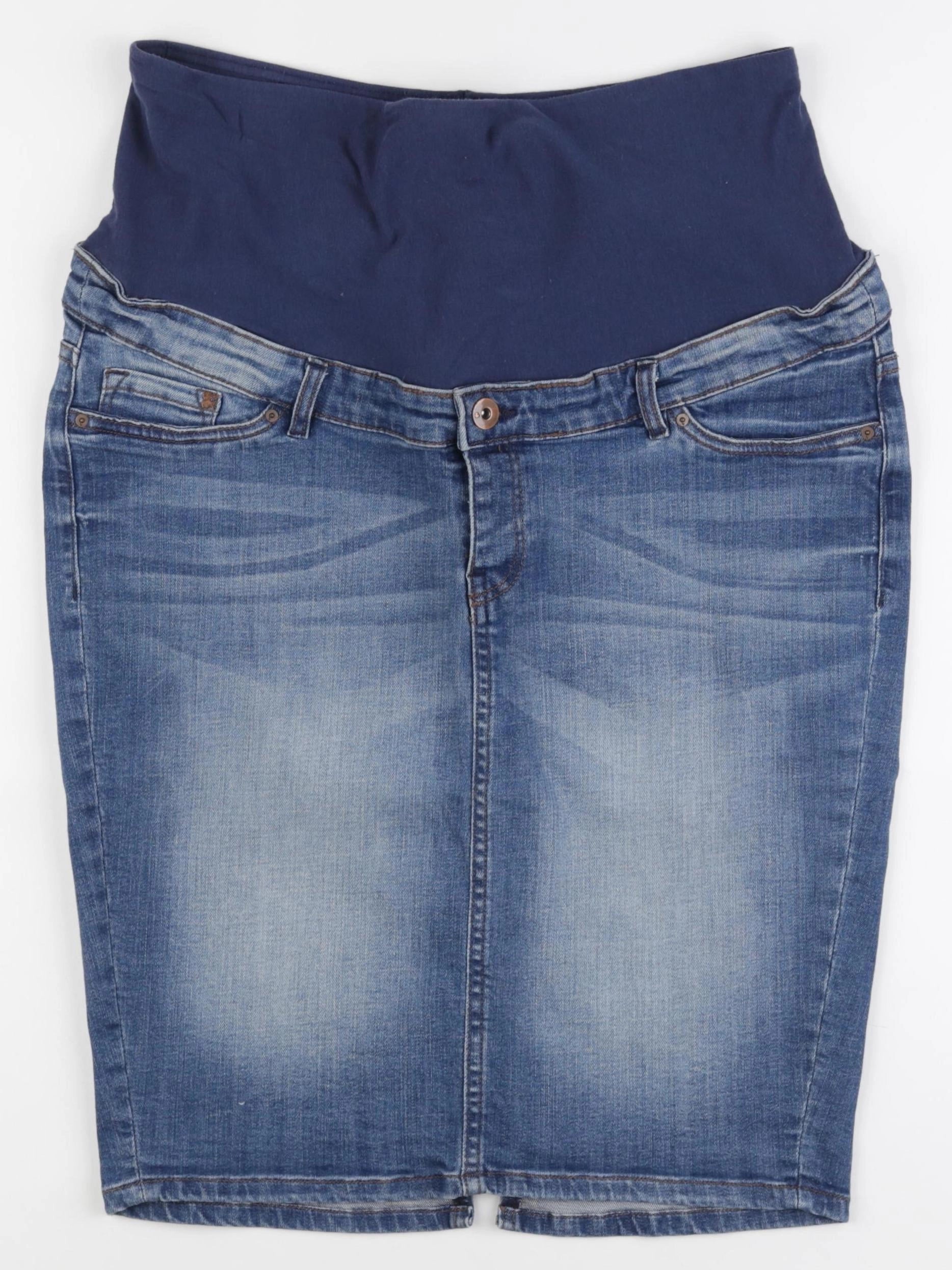 H&M - jupe grossesse bleu - 40