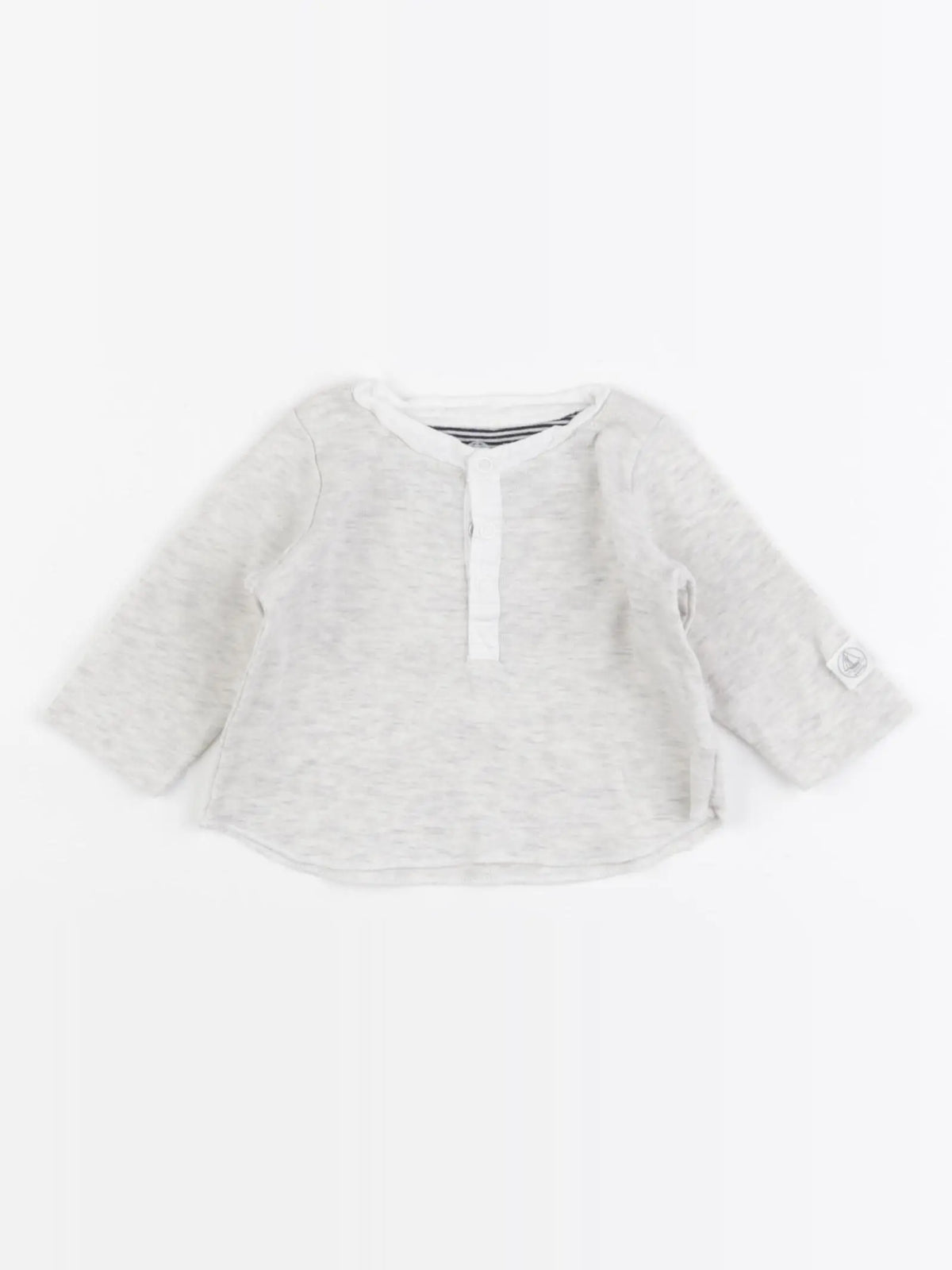 Petit Bateau - tee-shirt beige - 3 mois