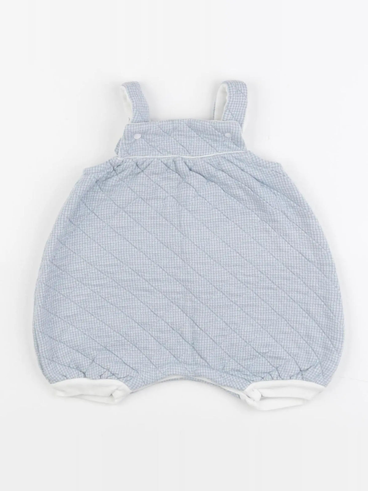 Petit Bateau - salopette bleu - 3 mois