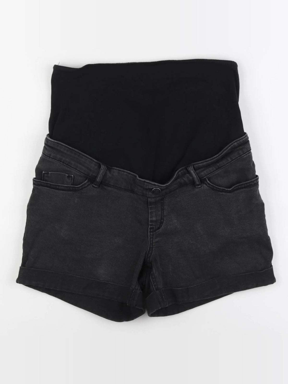 Kiabi - short grossesse noir - 38