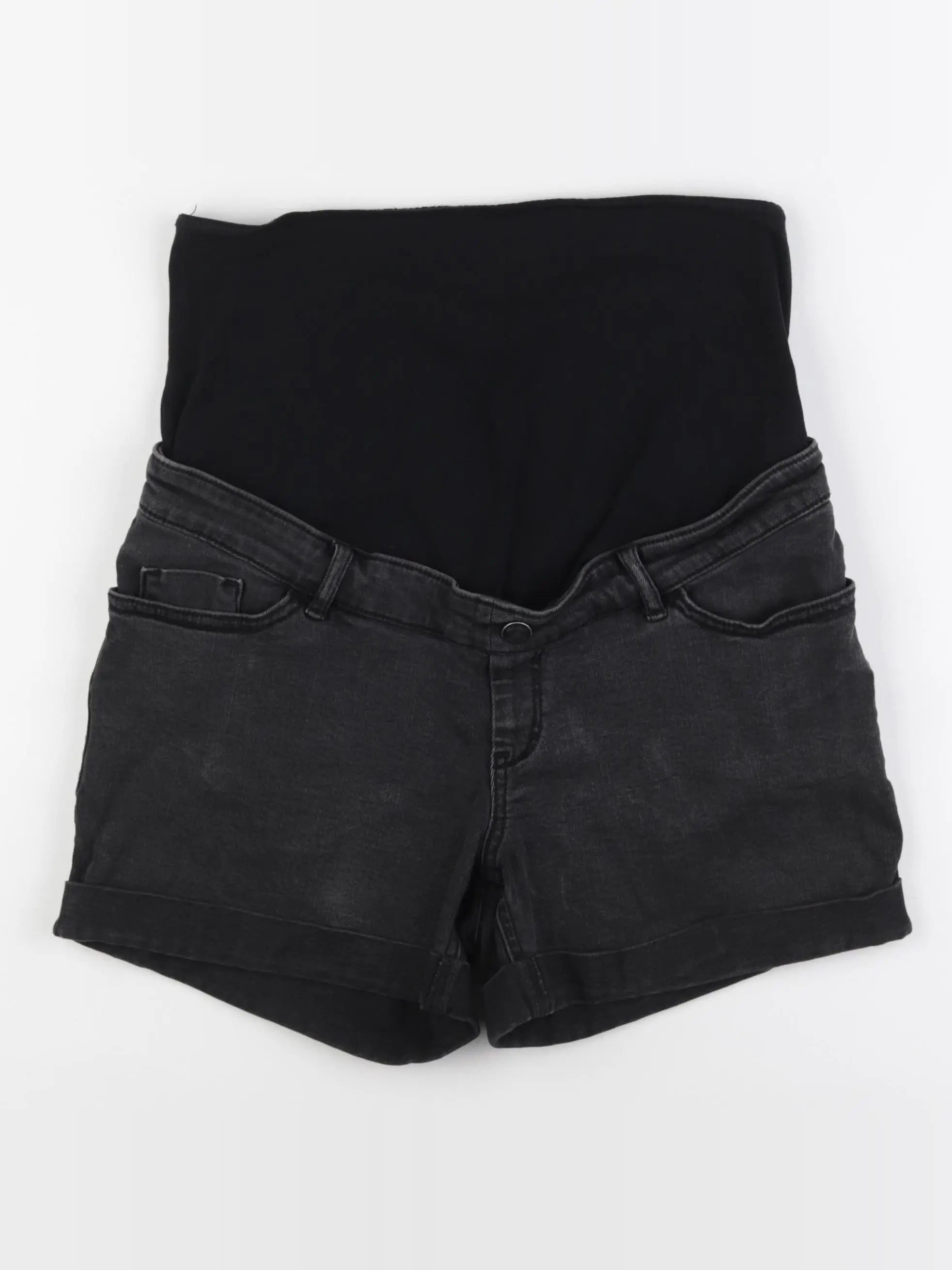 Kiabi - short grossesse noir - 38