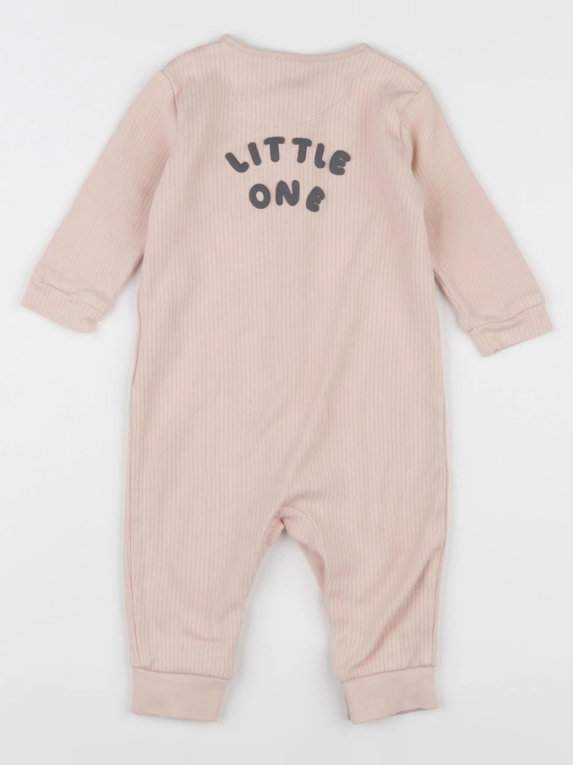 Next - pyjama coton rose - 6/9 mois