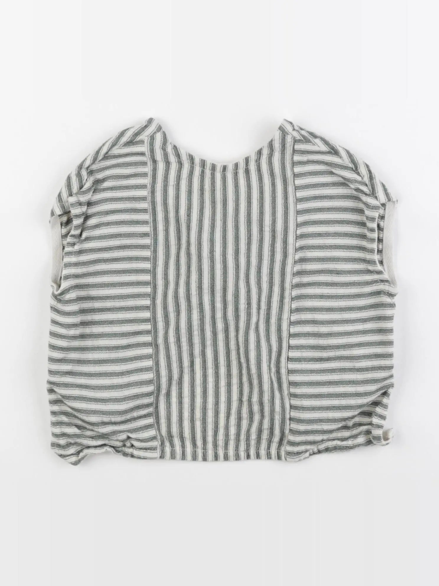 Zara - blouse beige, vert - 12/18 mois