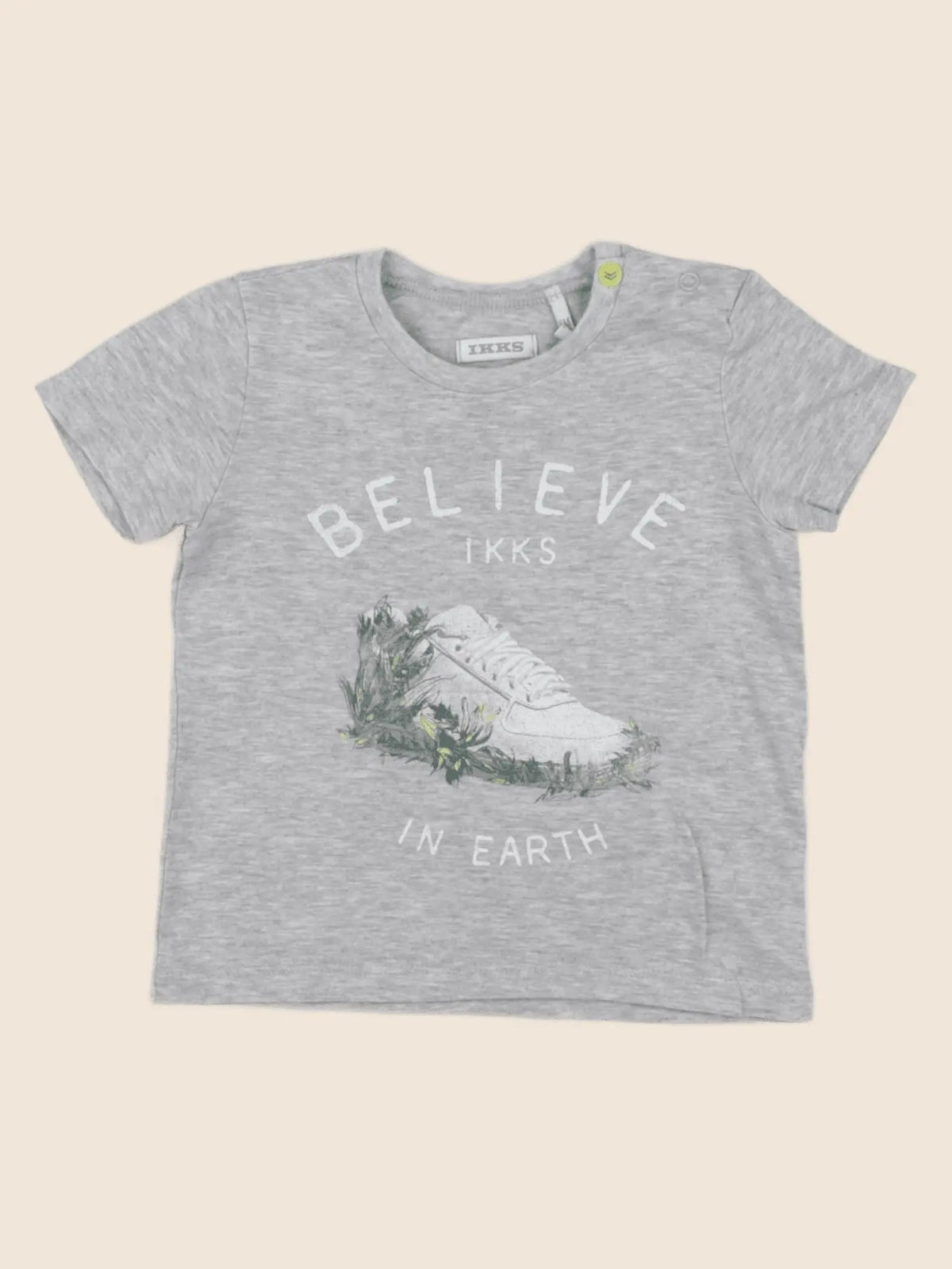 IKKS - tee-shirt gris - 6 mois