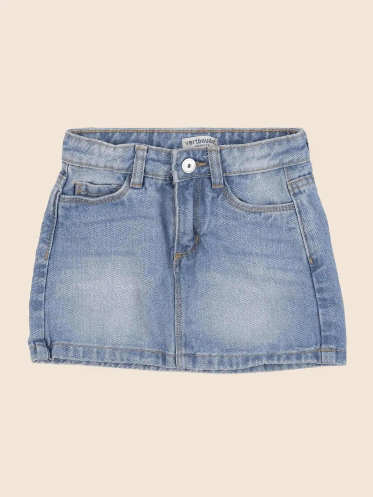 Vertbaudet - jupe bleu - 4 ans