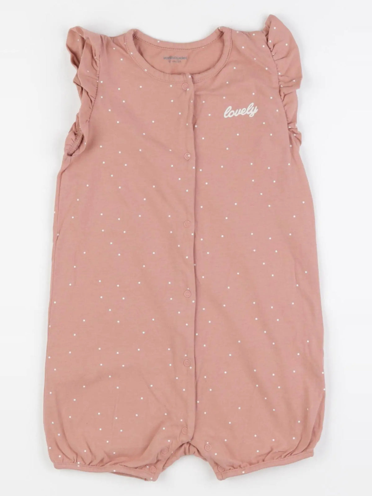 Vertbaudet - pyjama coton rose - 3 ans