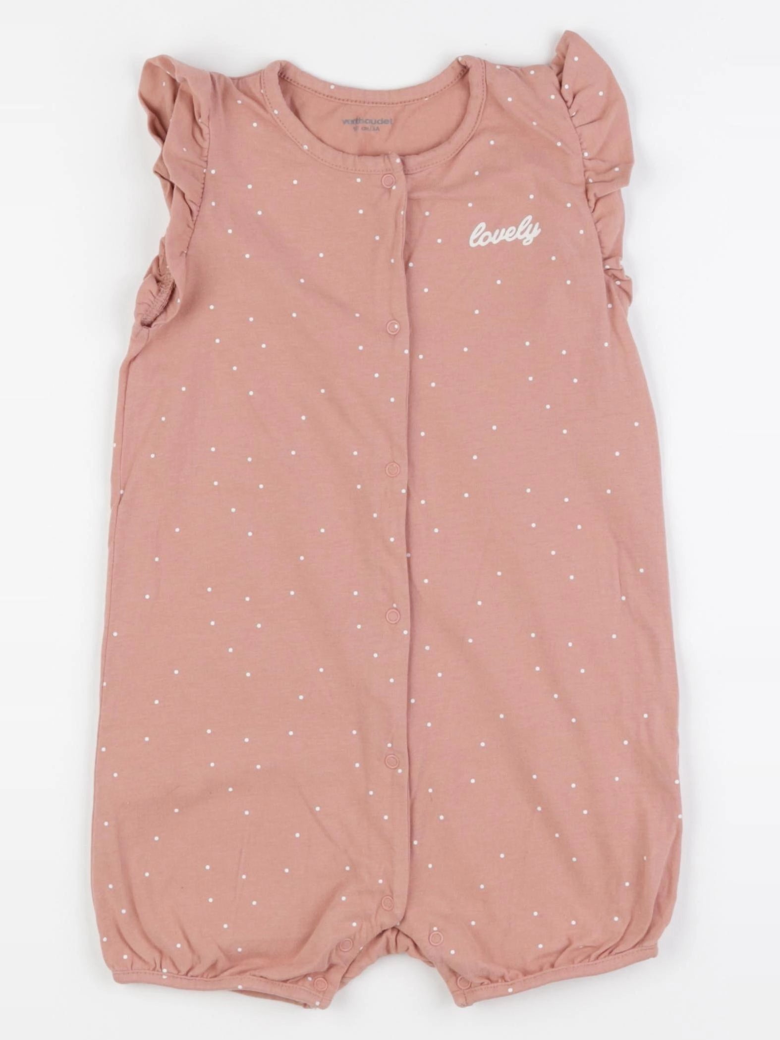 Vertbaudet - pyjama coton rose - 3 ans