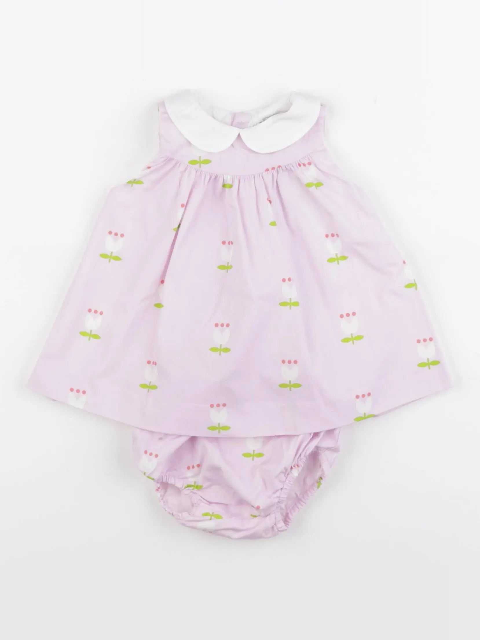 Jacadi - robe violet - 3 mois