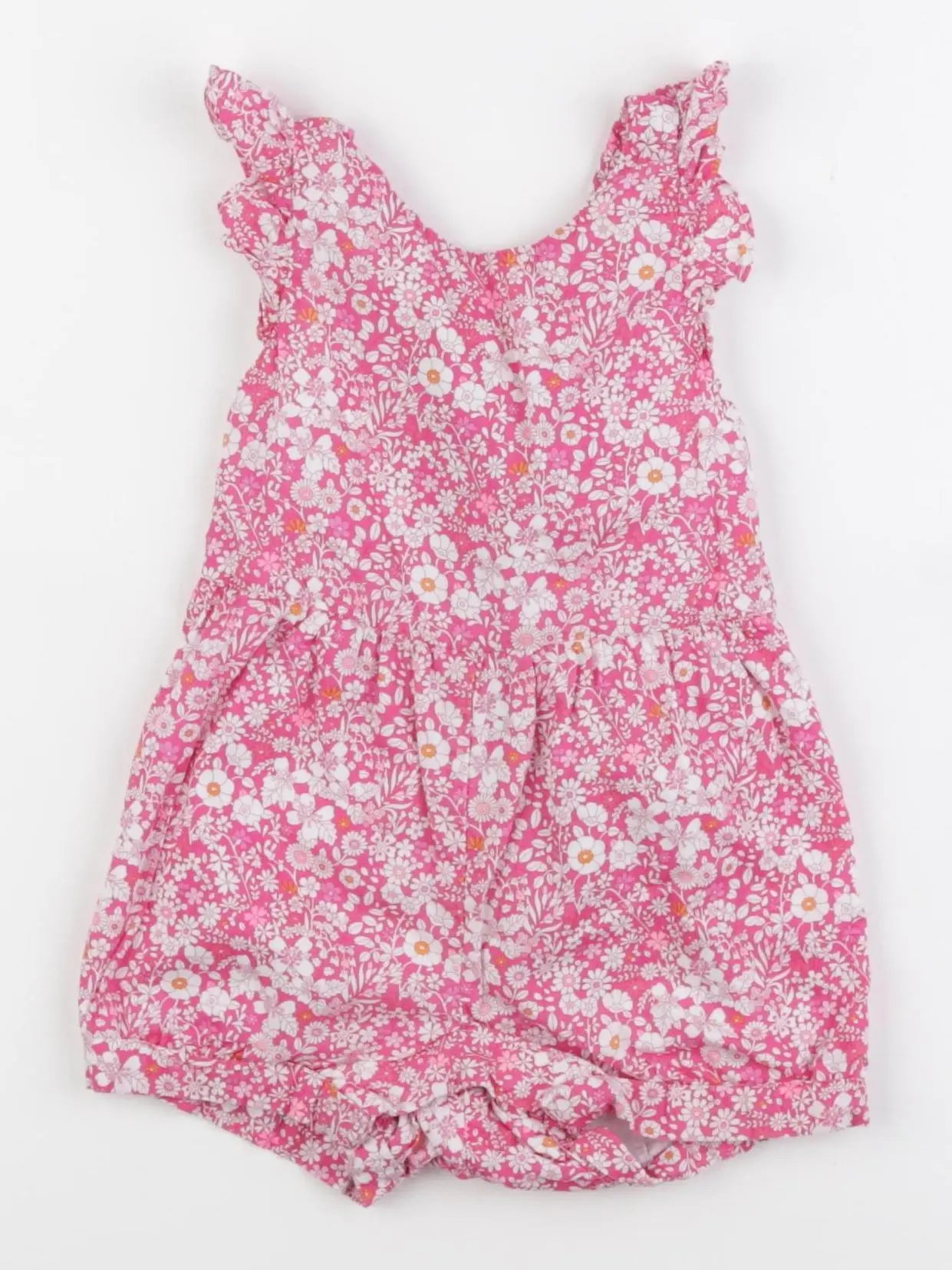 Jacadi - combinaison liberty rose - 12 mois