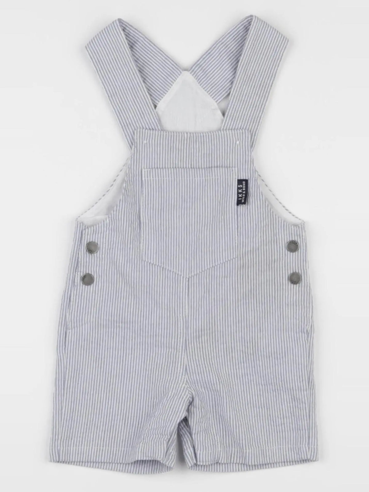 IKKS - salopette blanc, bleu - 6 mois