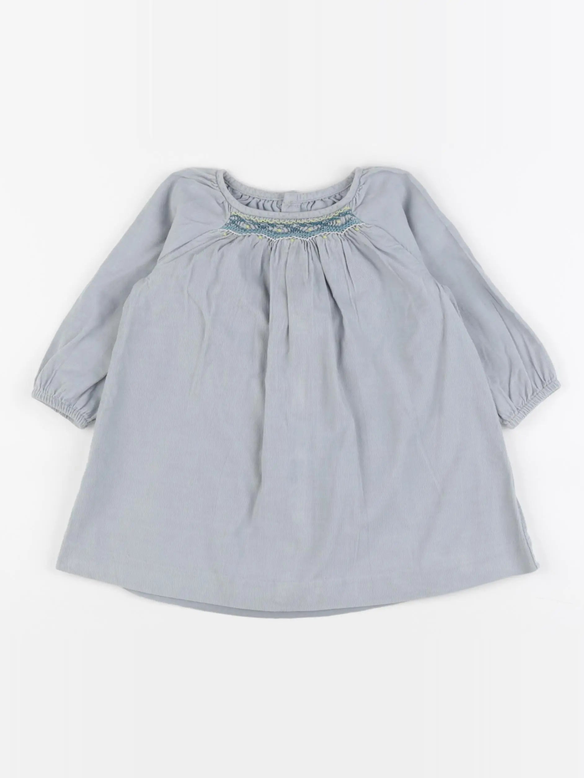 Jacadi - robe bleu - 12 mois