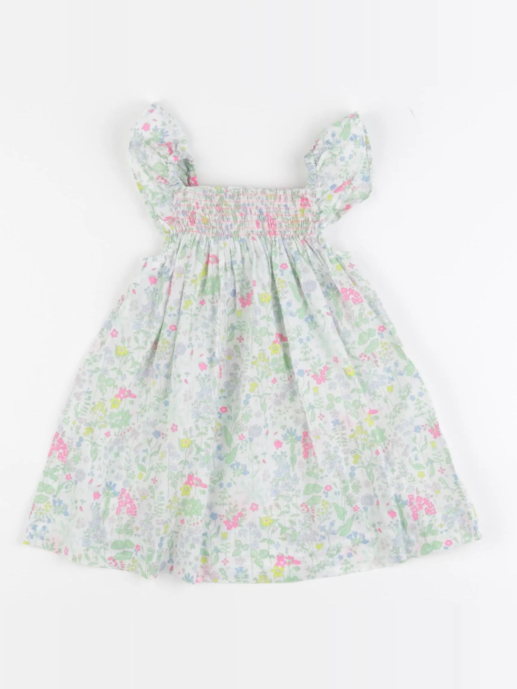Jacadi - robe liberty multicolore - 12 mois