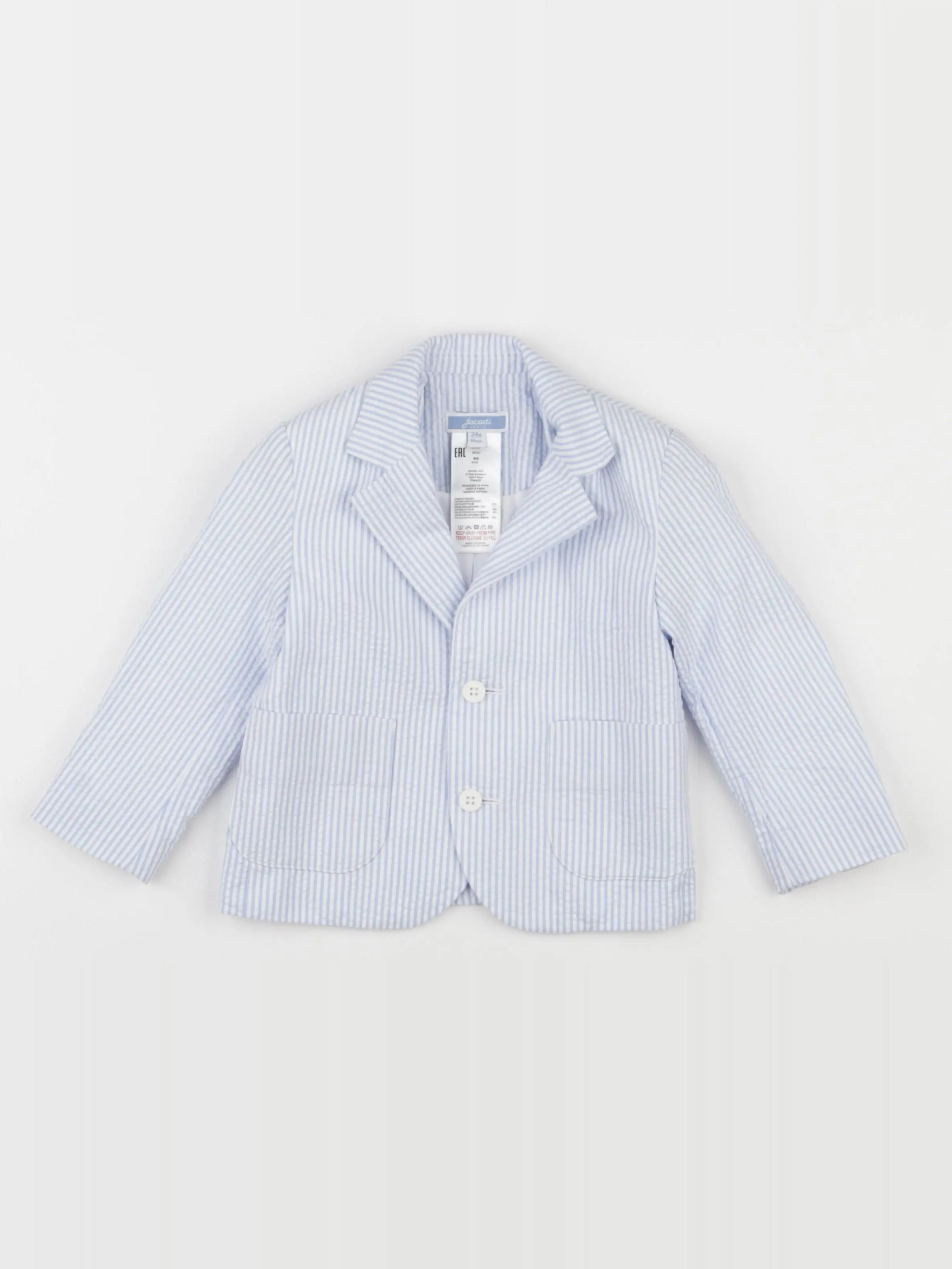 Jacadi - veste bleu, blanc - 24 mois