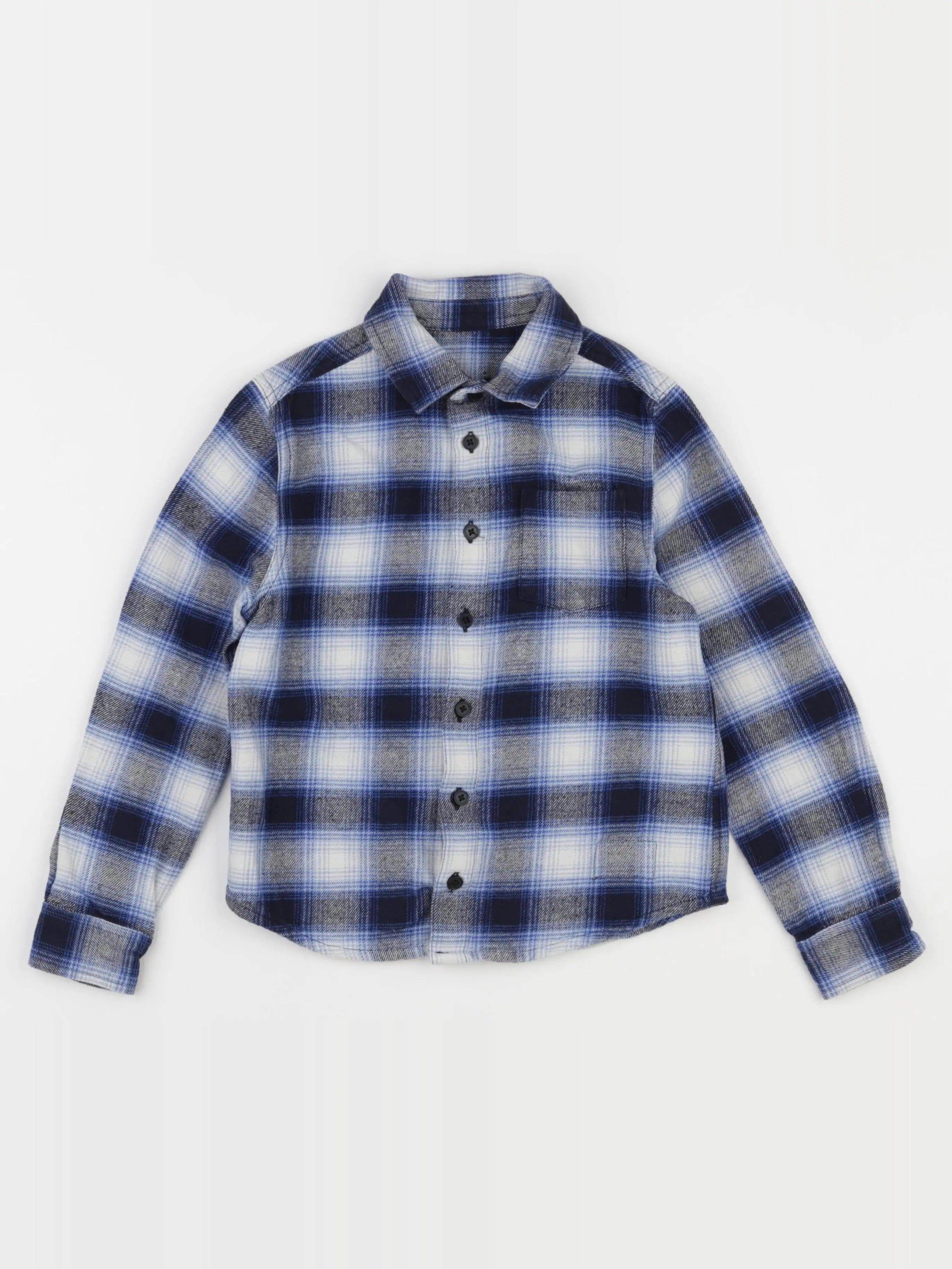 Zadig & Voltaire - chemise bleu - 8 ans