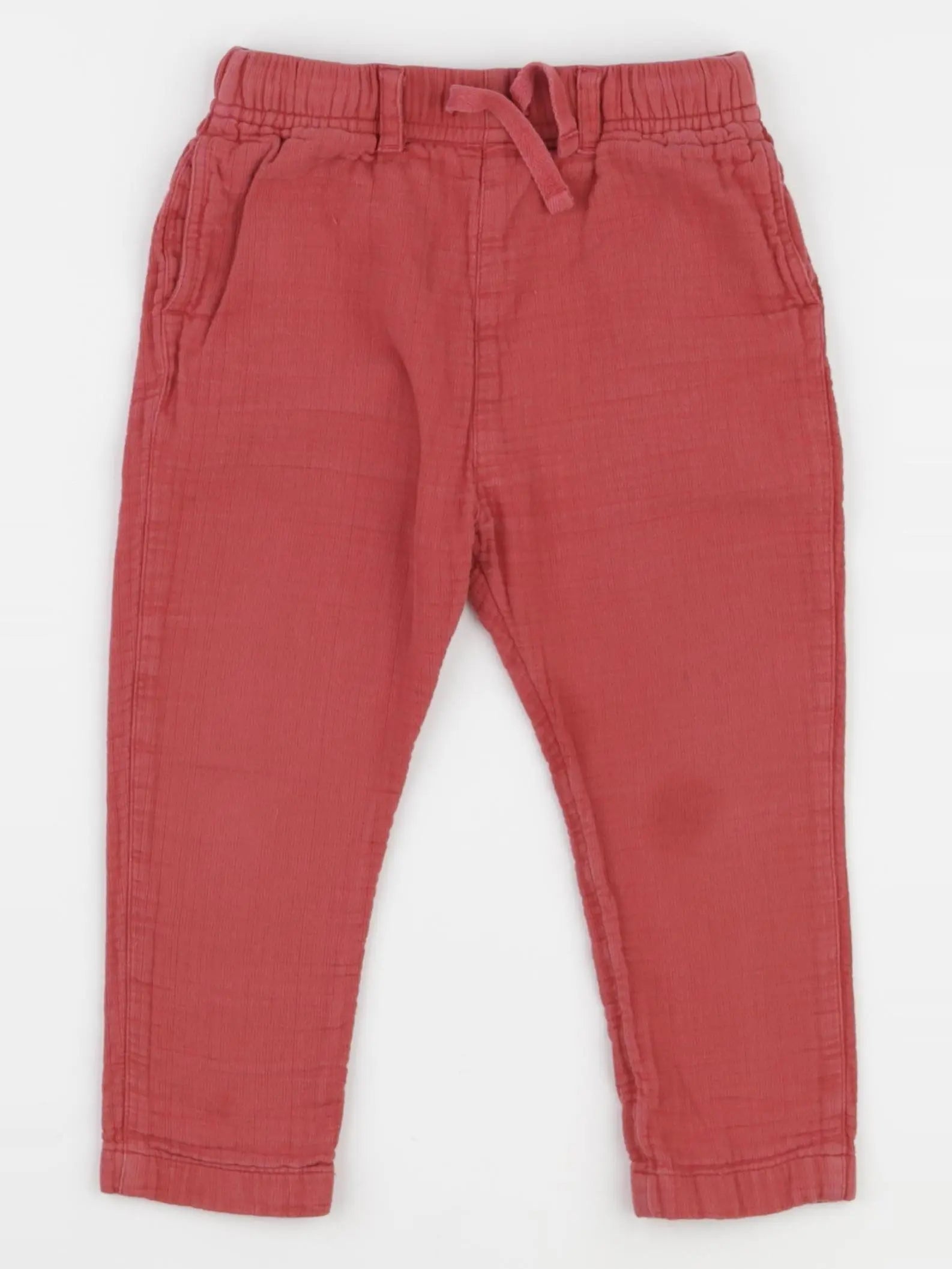 Boutchou - pantalon rouge - 24 mois