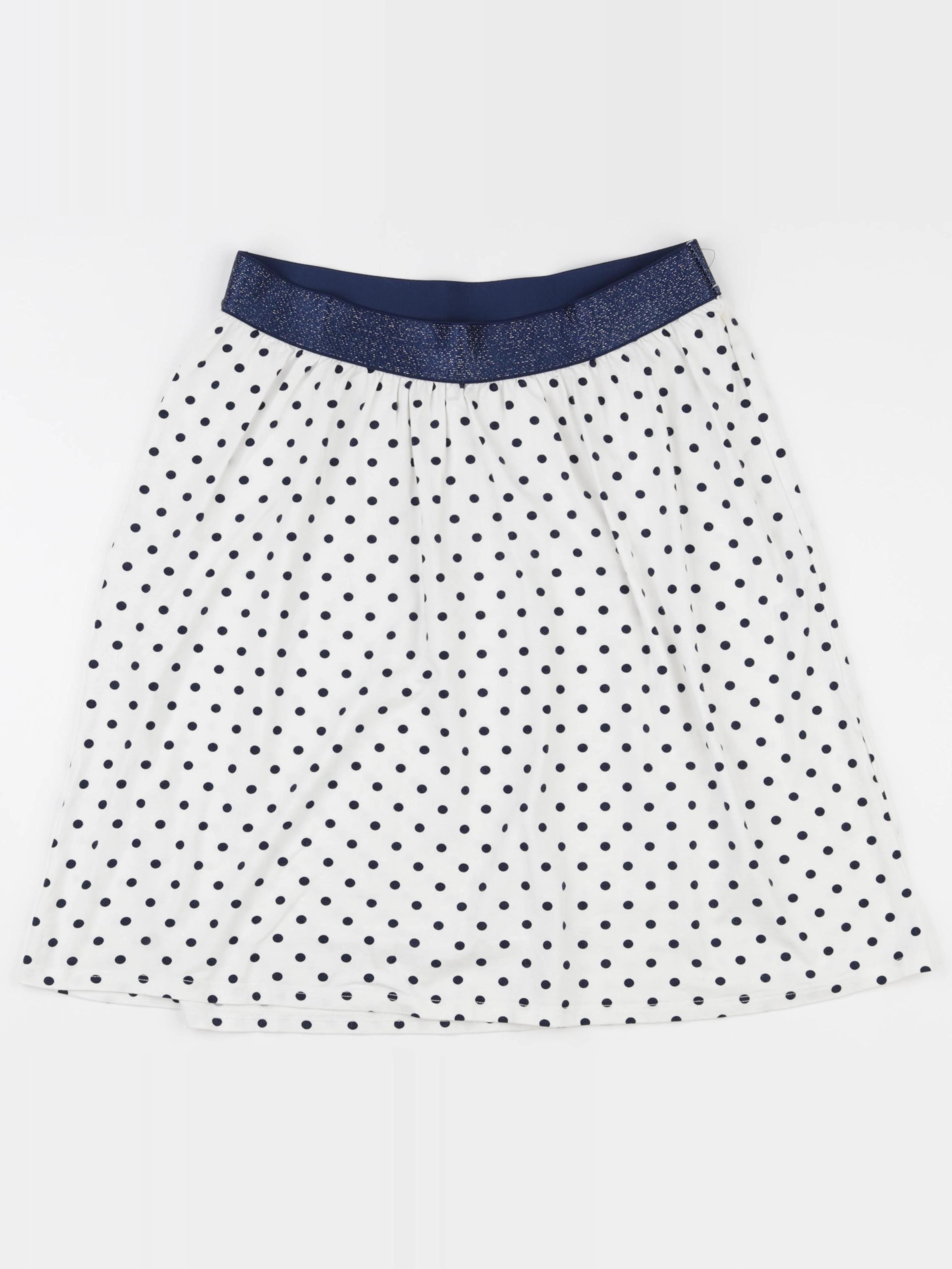 Envie de fraise - jupe grossesse blanc, bleu - 34 à 36