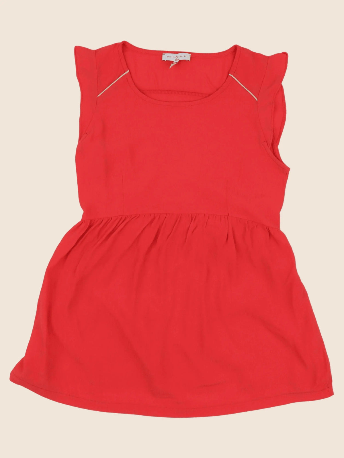 Envie de fraise - blouse grossesse rouge - 36
