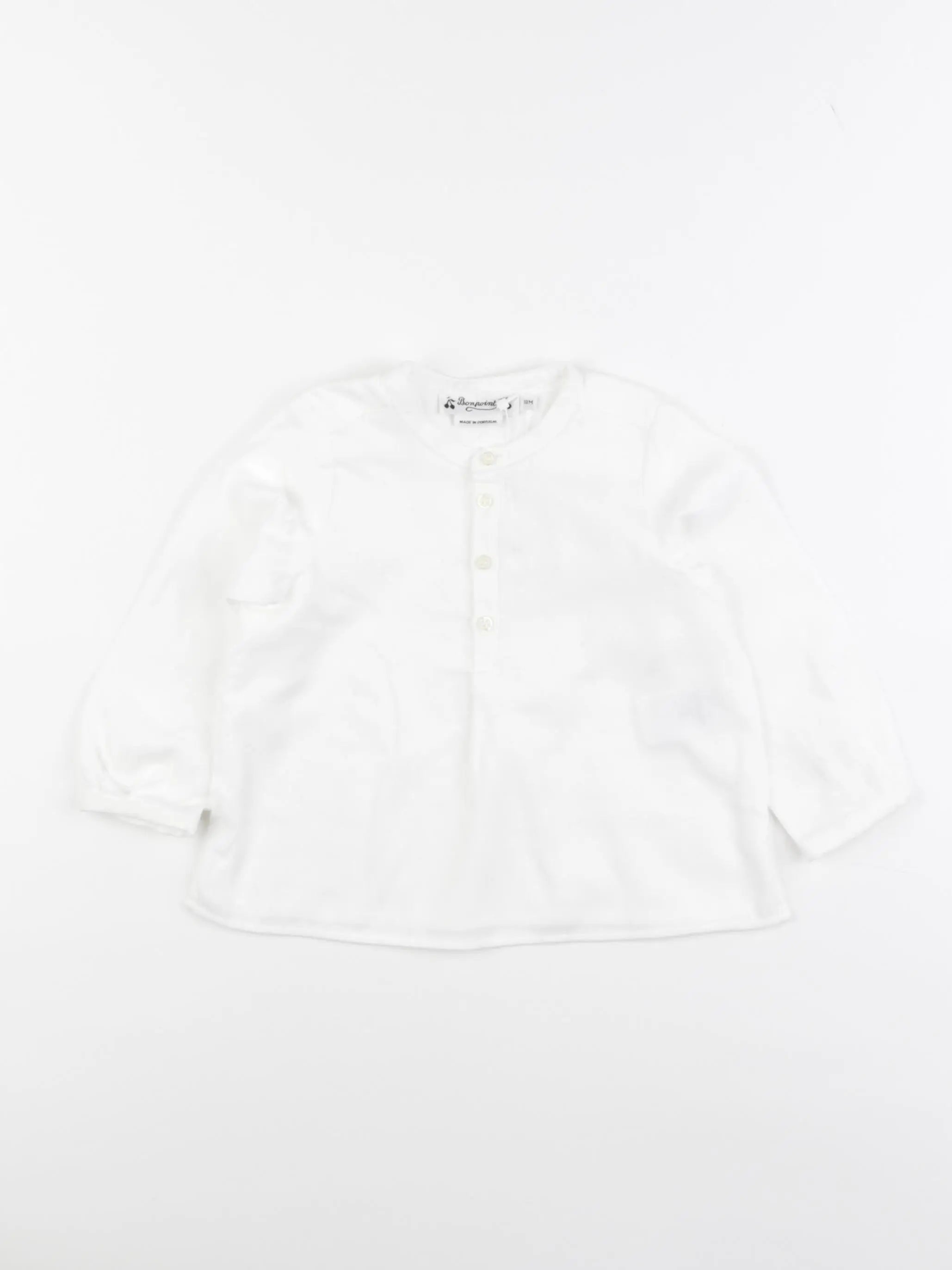 Bonpoint - chemise blanc (état neuf) - 18 mois